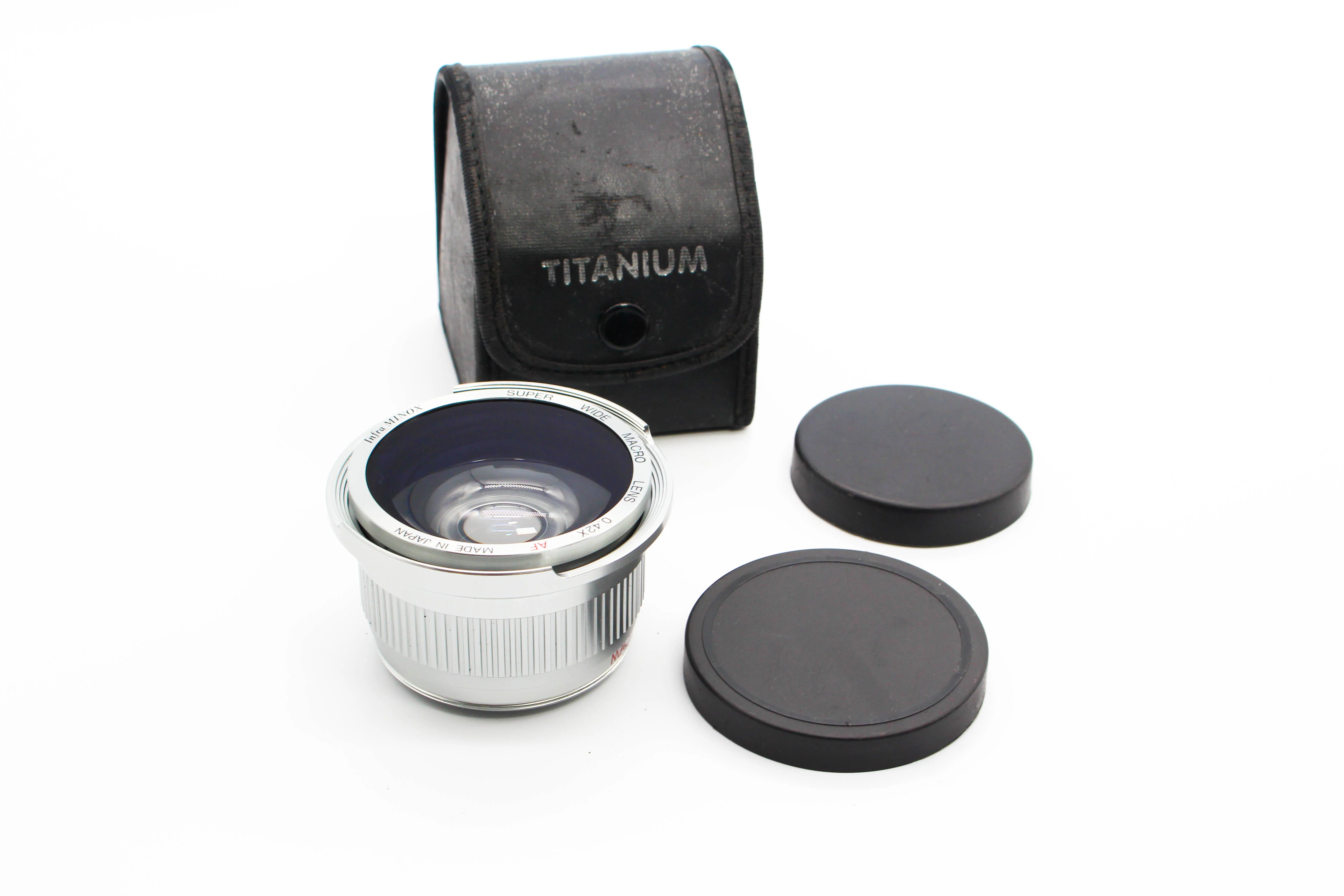 Infra Minox 0.42x 46mm Wide Angle Lens With Macro For Camcorder - Tested Excellent - Image 2