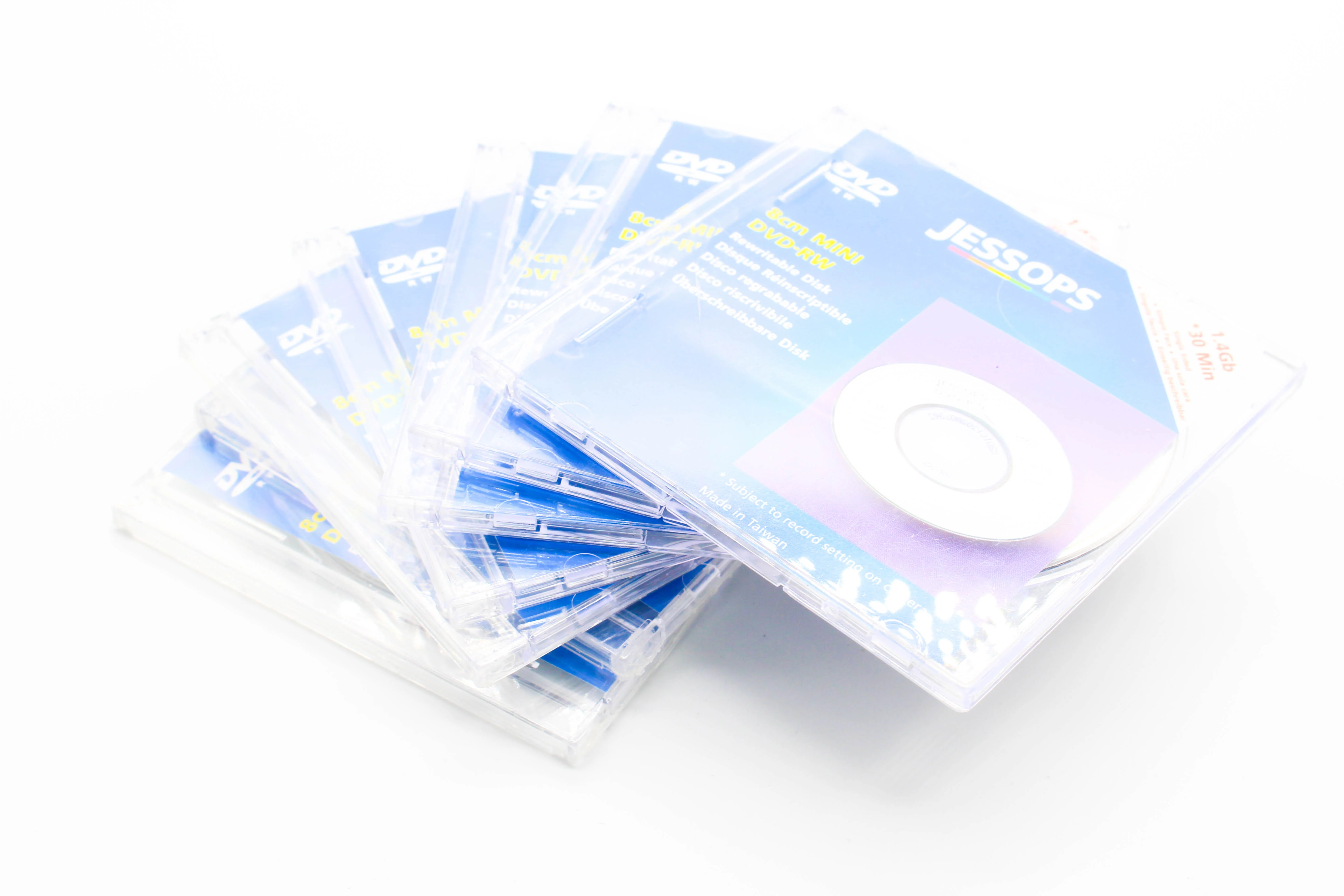 Jessops 8cm Mini DVD-RW Rewritable Disk For Camcorder Camera 1.4GB 30 Mins - Brand New - Image 3