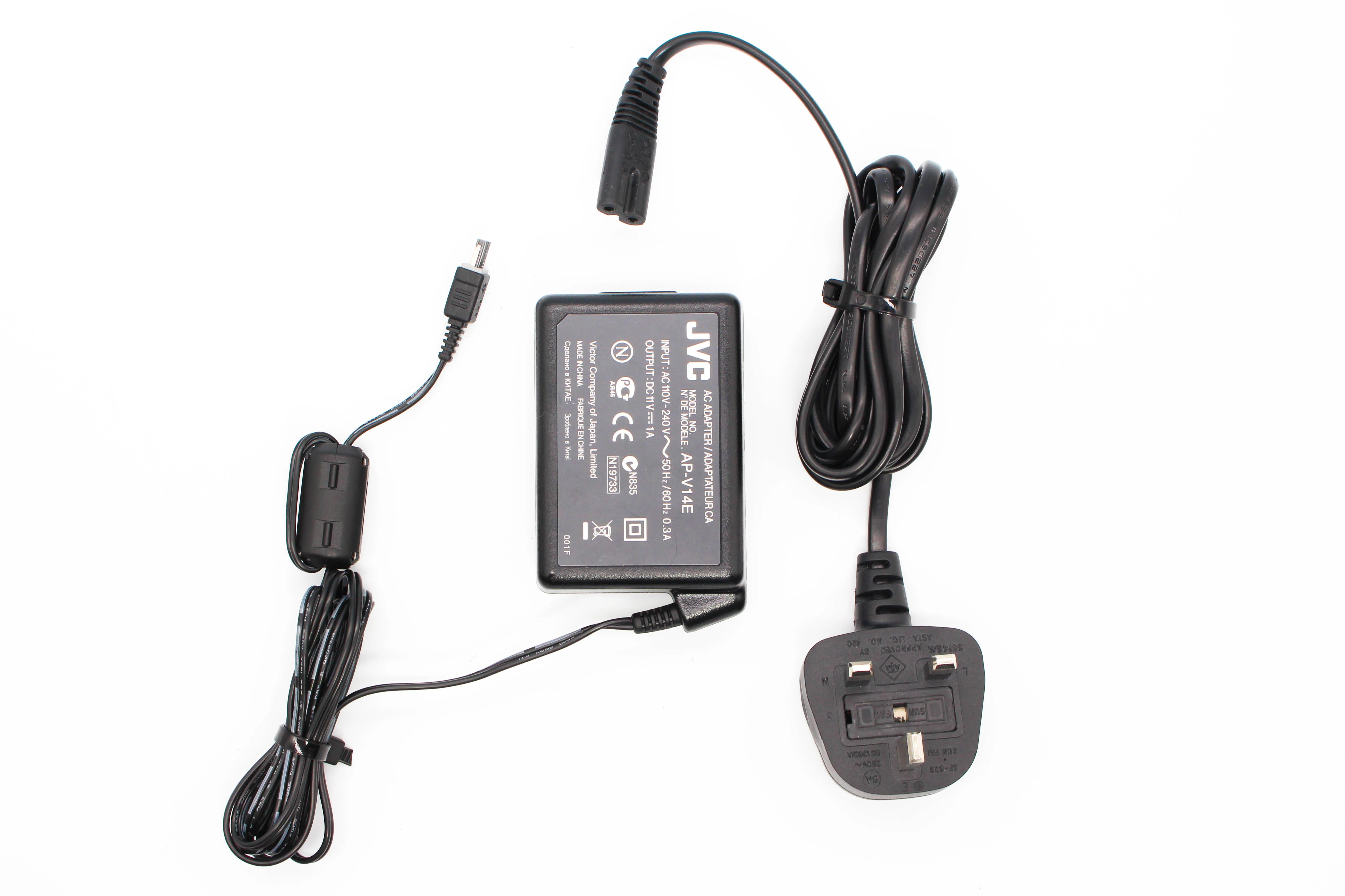 JVC AP-V14E AC Compact Power Adapter Mains Charger For Camcorder Handycam - Tested Excellent - Image 6