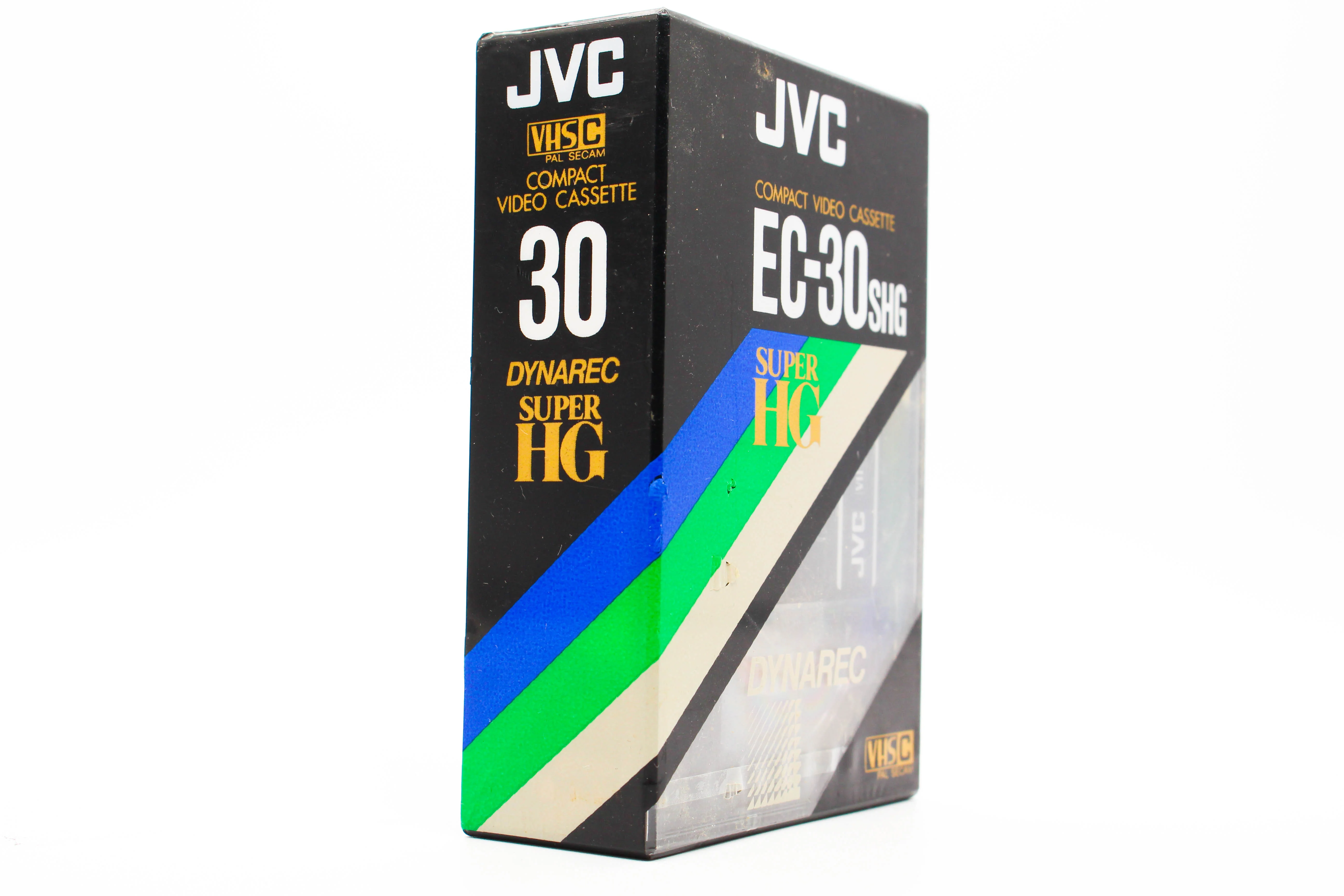JVC EC-30 SHG VHS-C DYNAREC SUPER HG VHS Tape Compact Video Cassette - Brand New - Image 4