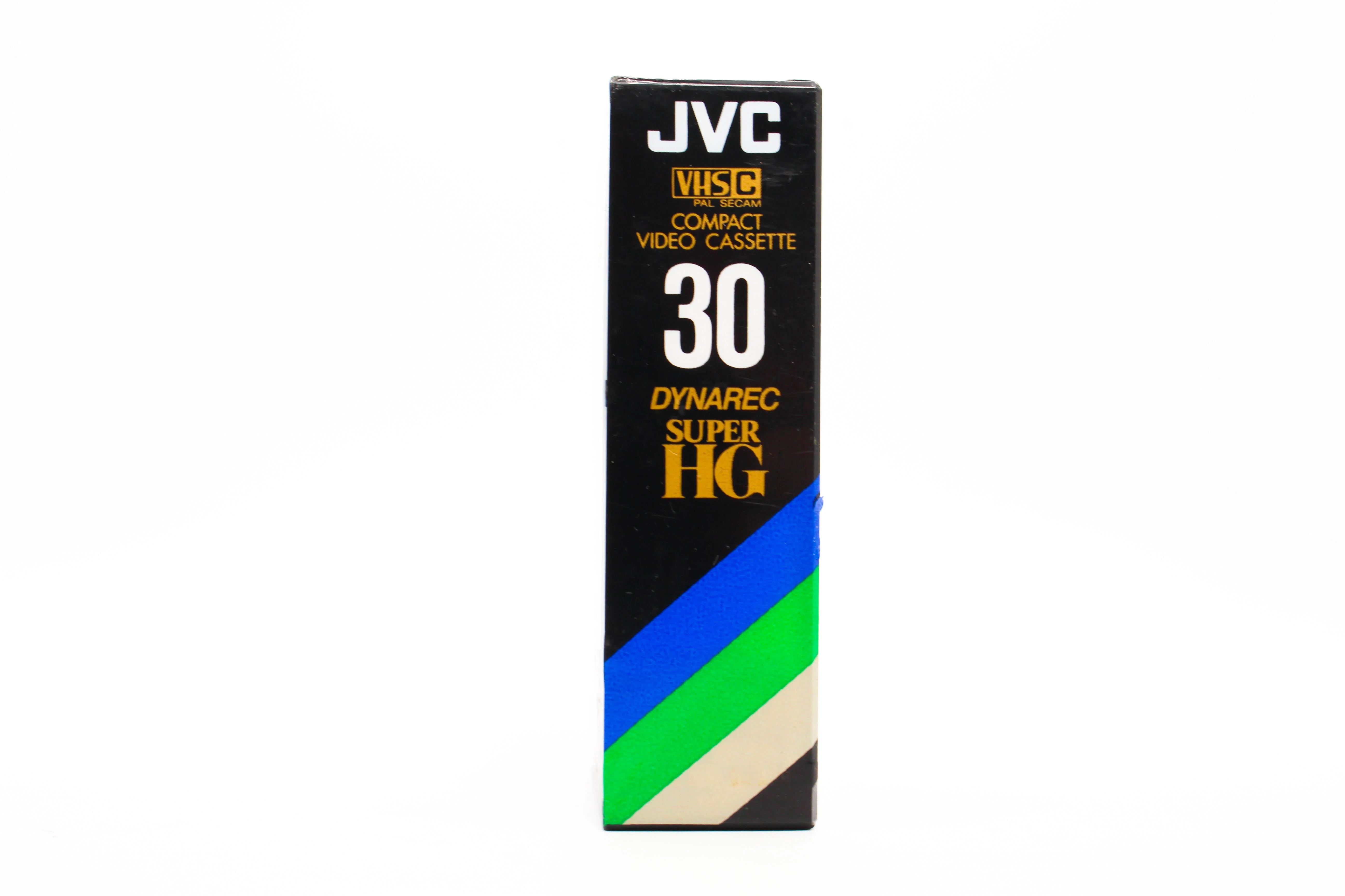 JVC EC-30 SHG VHS-C DYNAREC SUPER HG VHS Tape Compact Video Cassette - Brand New - Image 6