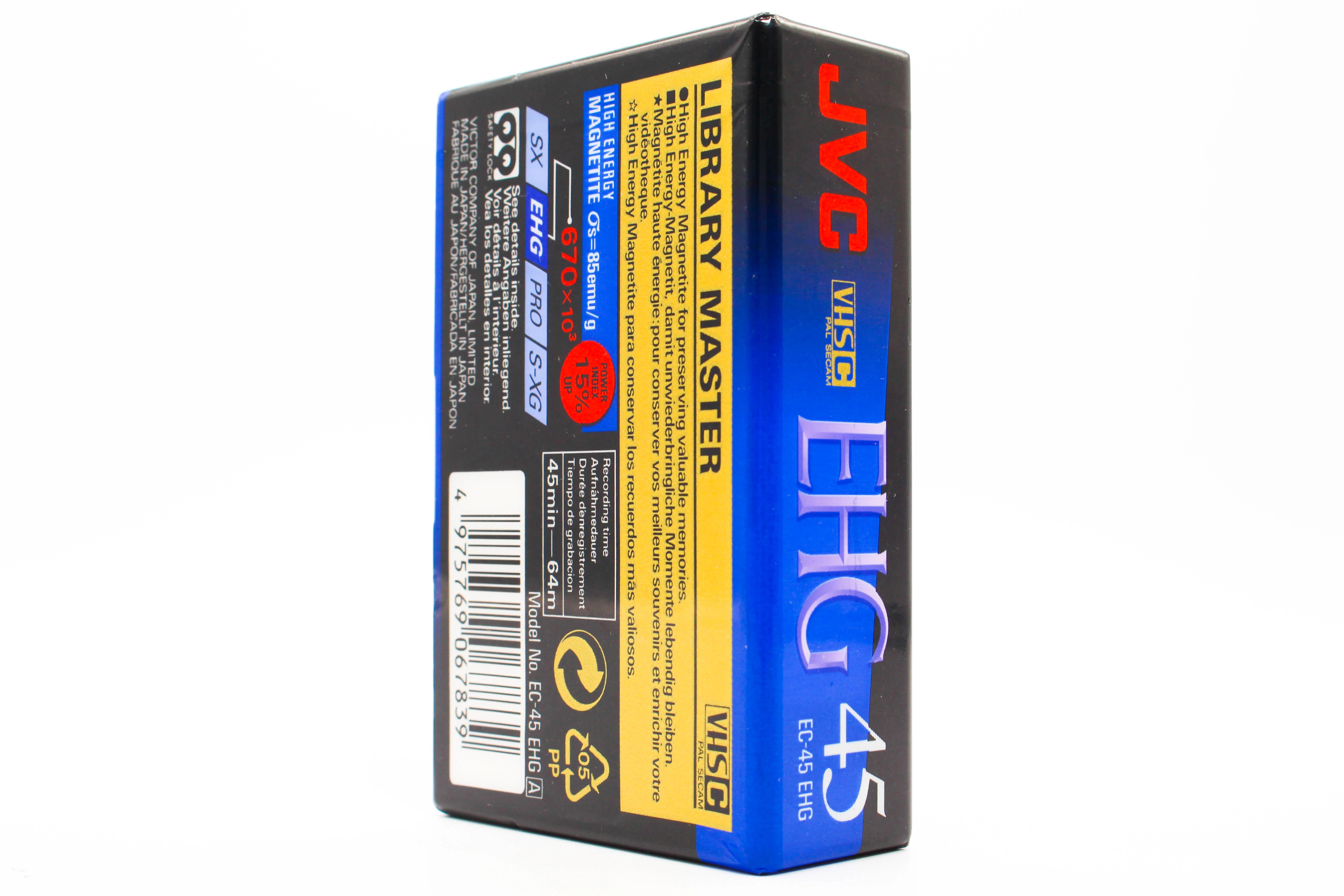JVC EC-45 EHG VHS-C Compact VHS Tape Video Cassette - Brand New - Image 4