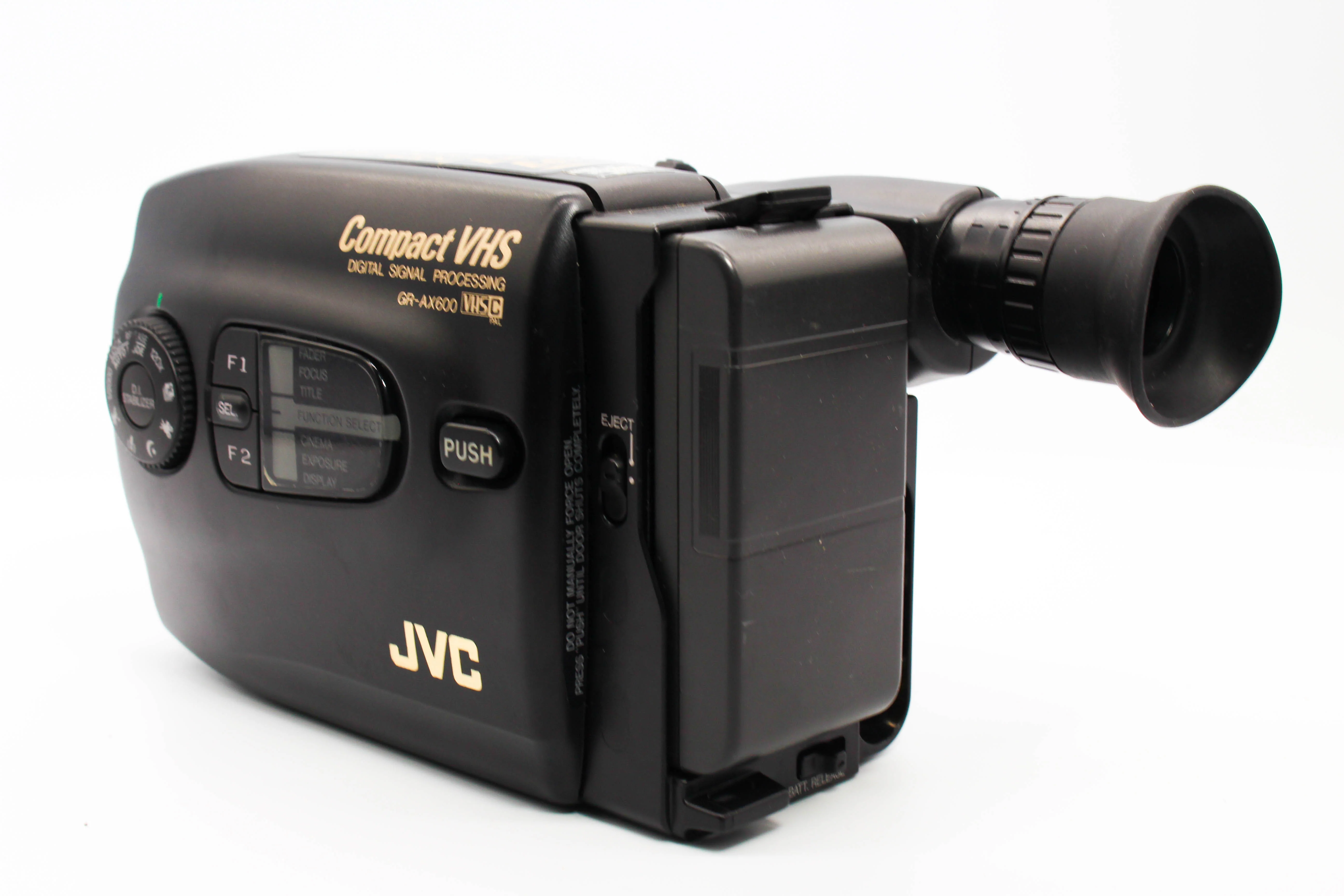 JVC GR-AX600E VHS-C VHS Handycam Video Camcorder Camera - Tested Bundle - Image 5