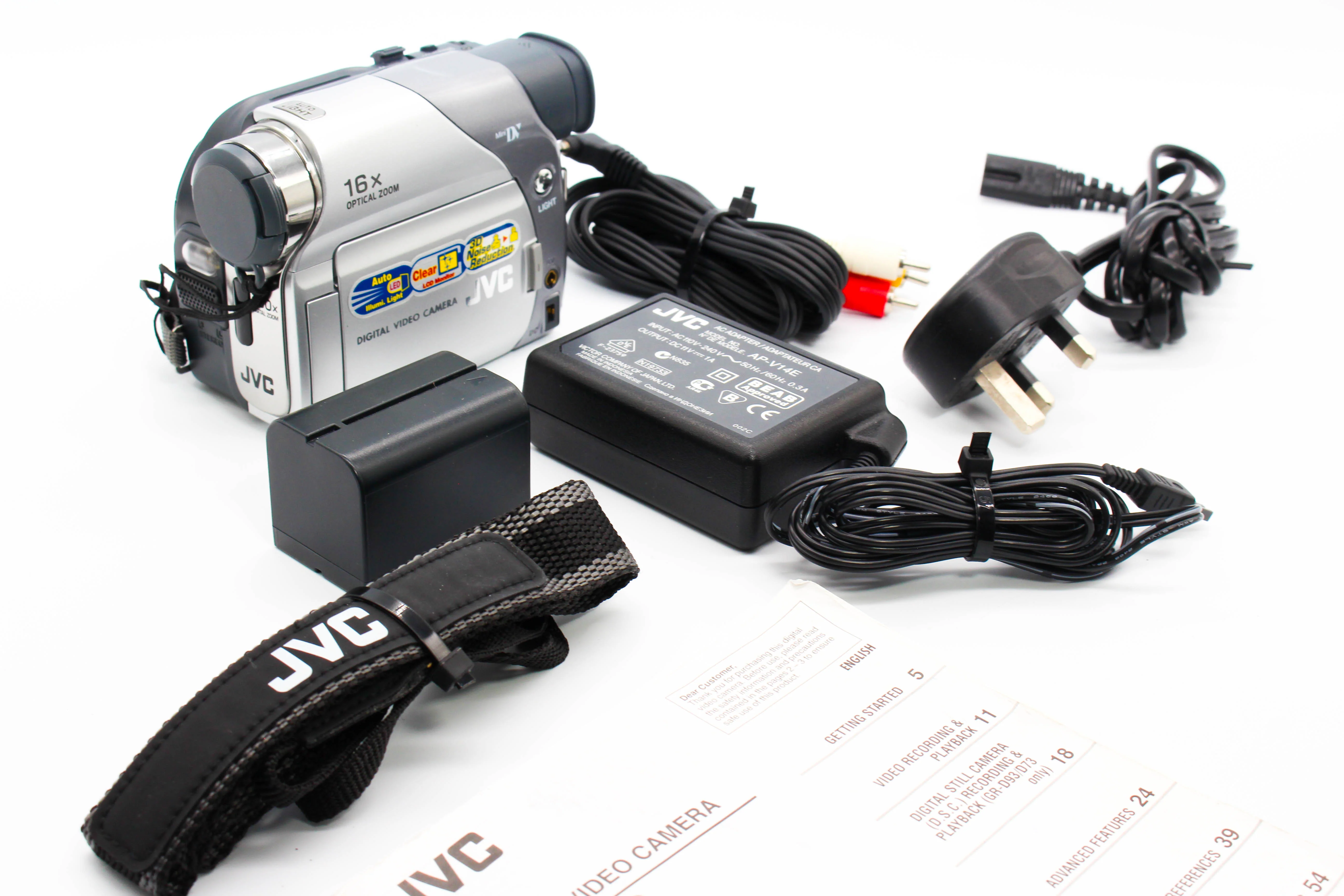 JVC GR-D23EK MiniDV Digital Video Handycam Camcorder Camera - Tested Bundle Excellent - Image 2