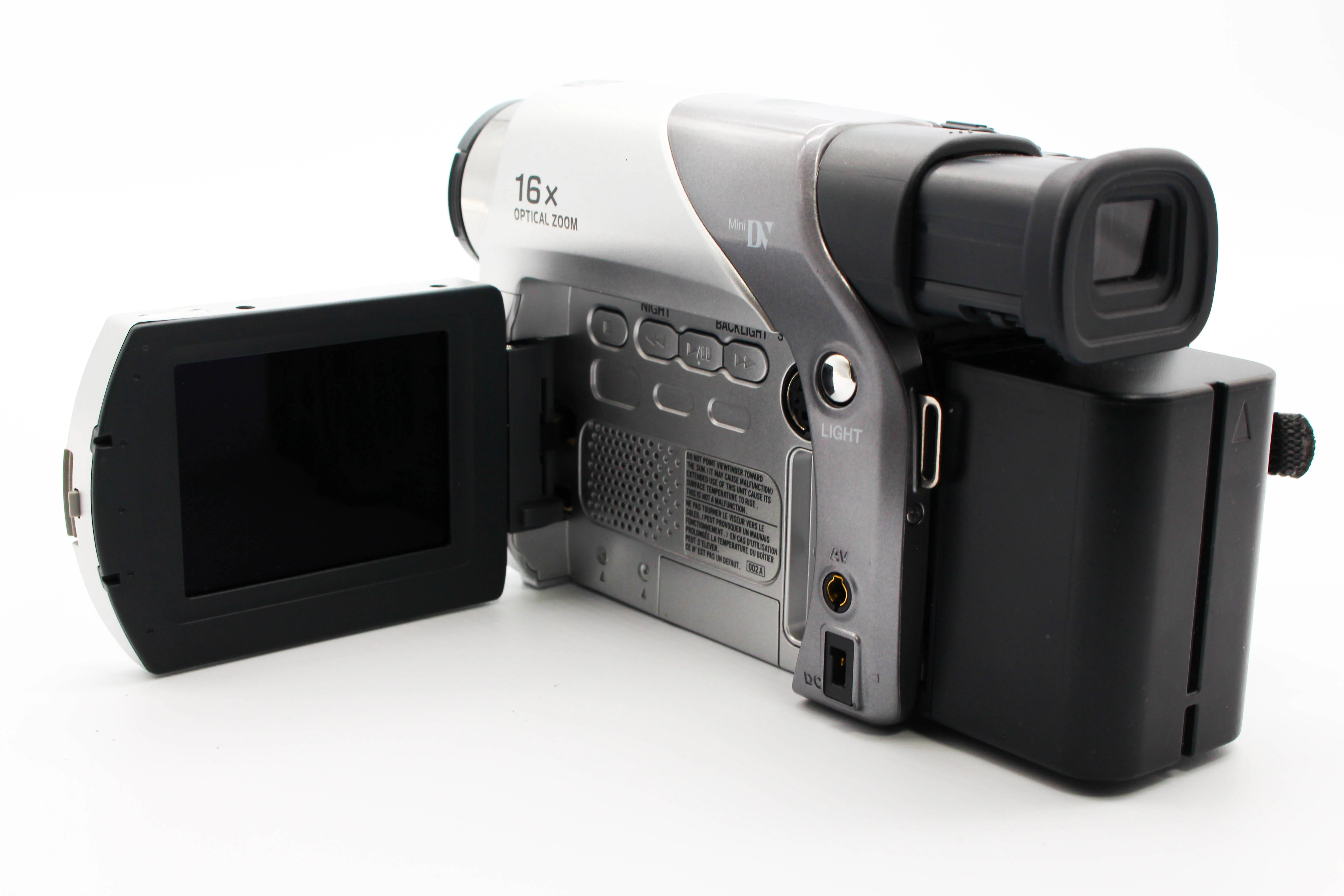 JVC GR-D23EK MiniDV Digital Video Handycam Camcorder Camera - Tested Bundle Excellent - Image 5