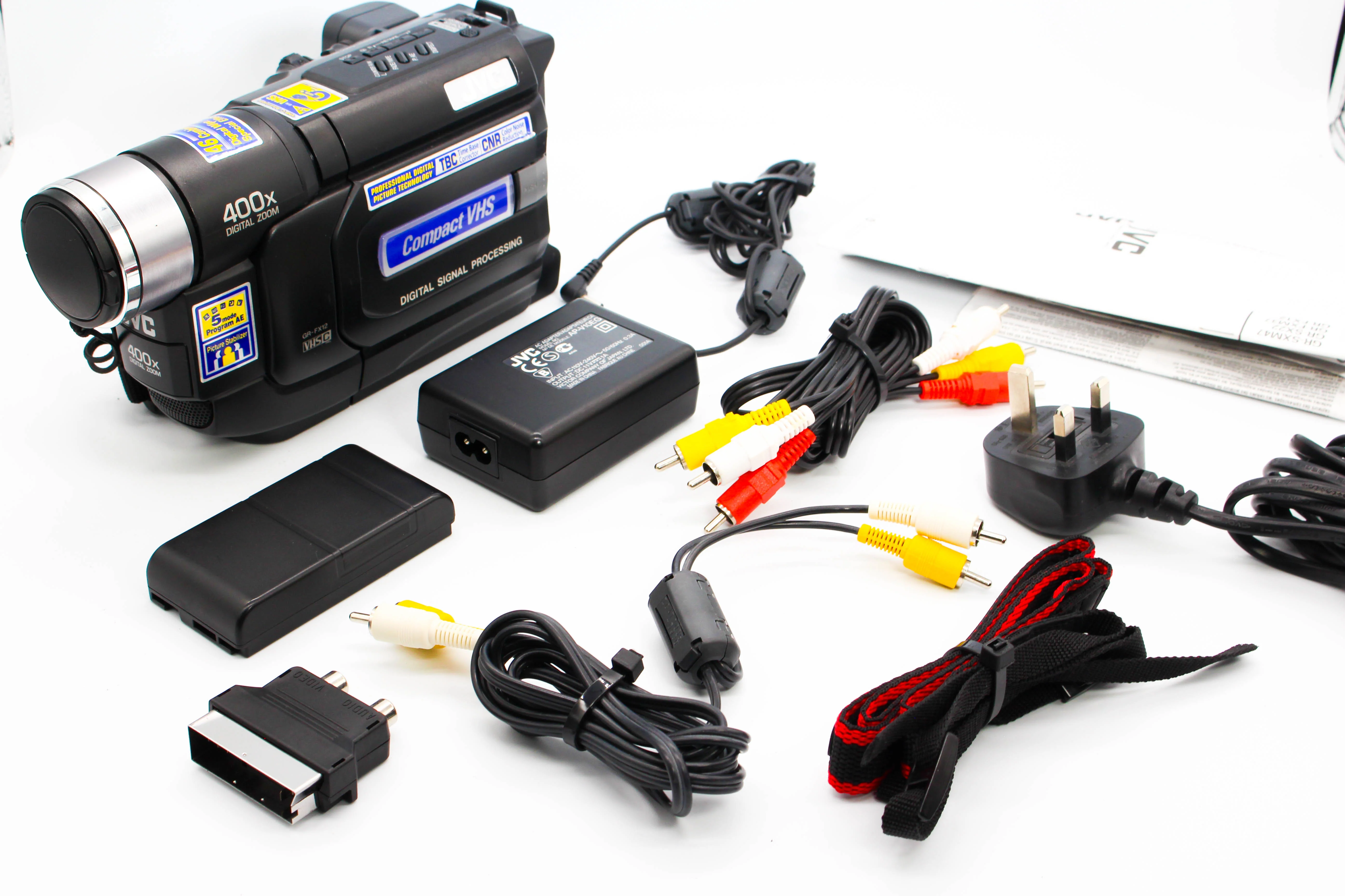 JVC GR-FX12 VHS-C VHS Handycam Camcorder Camera - Tested Bundle Excellent - Image 2