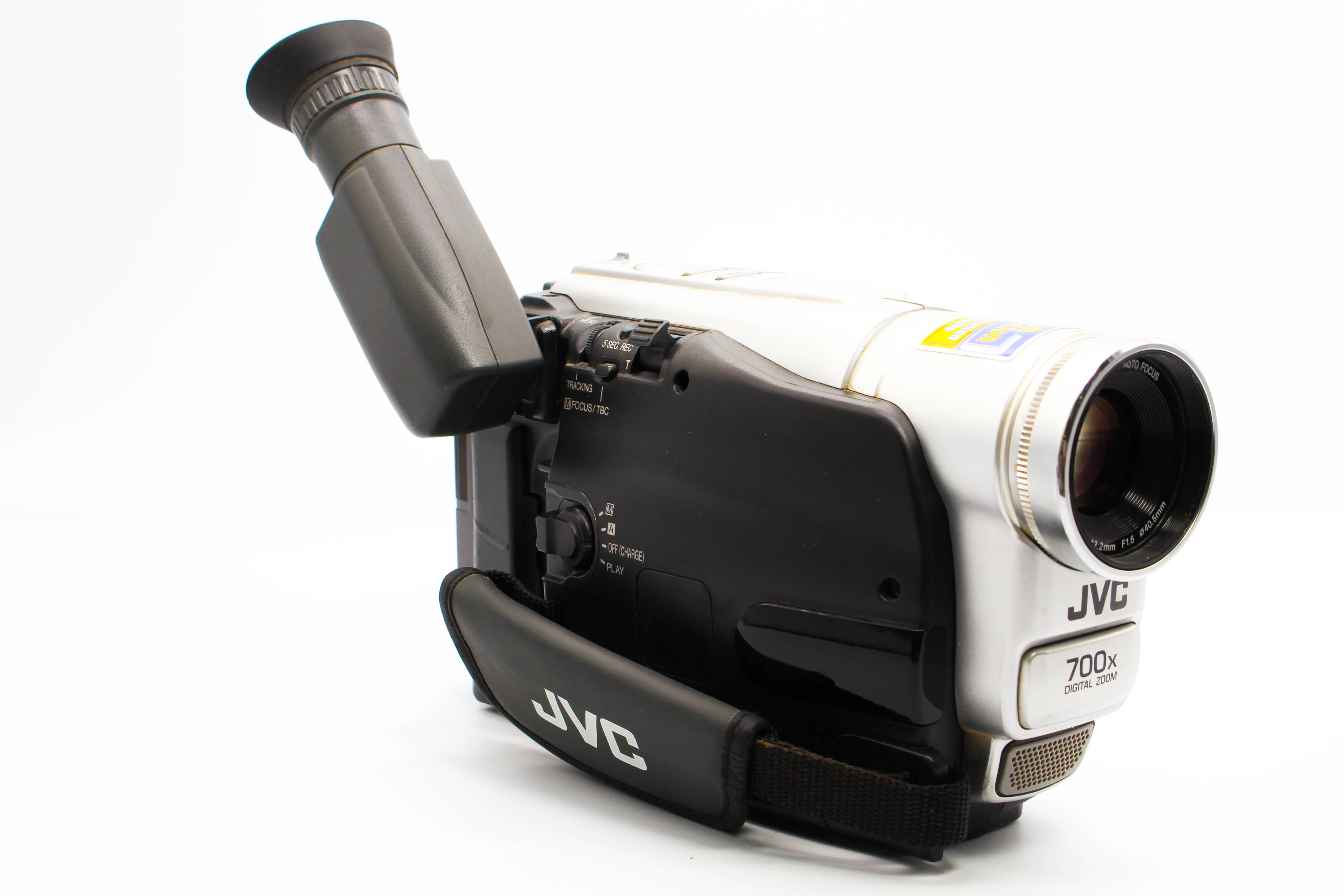 JVC GR-FX16EK Compact VHS Camcorder VHS-C Analog Video Handycam Camera - Tested Bundle Good - Image 3