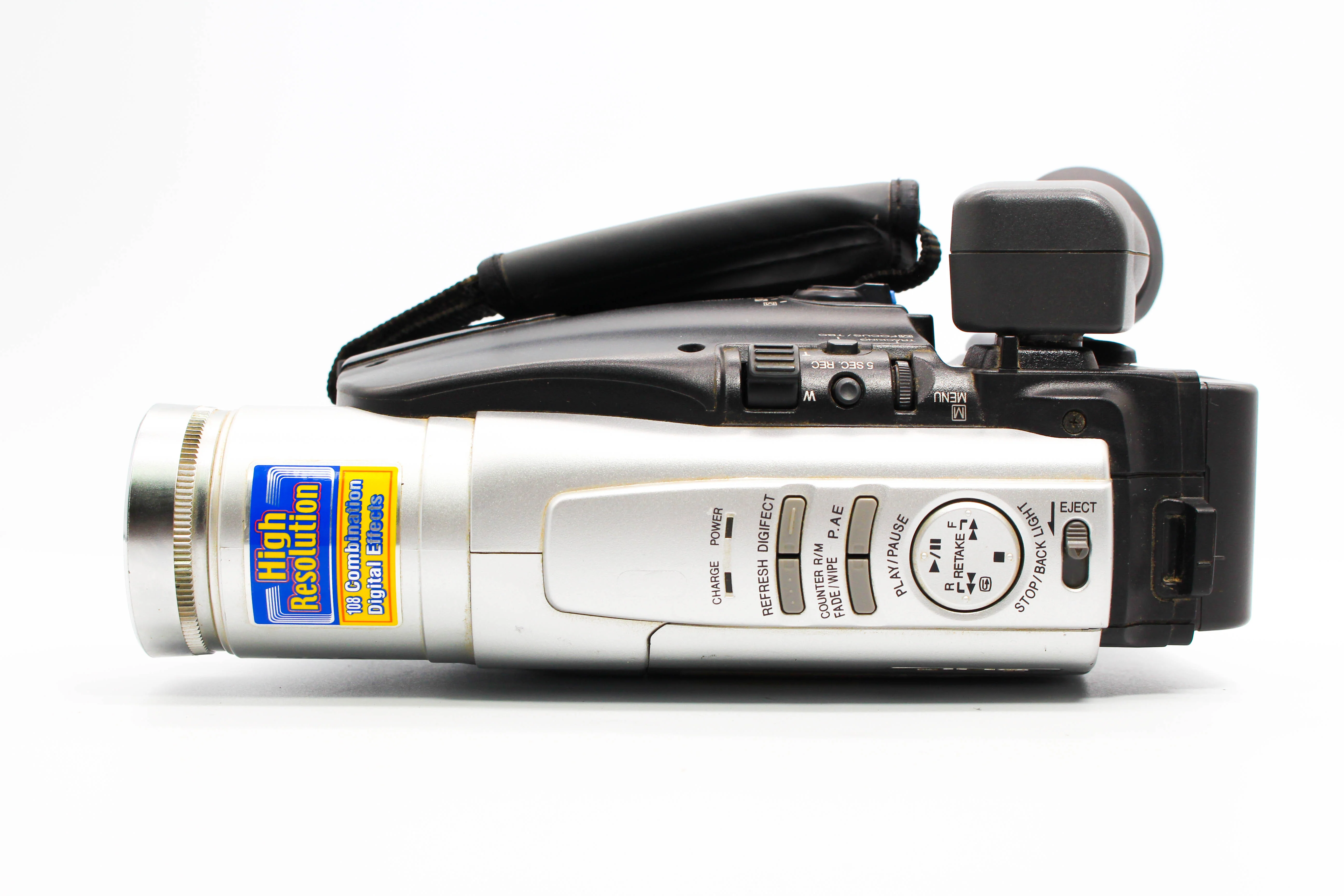 JVC GR-FX16EK Compact VHS Camcorder VHS-C Analog Video Handycam Camera - Tested Bundle Good - Image 6