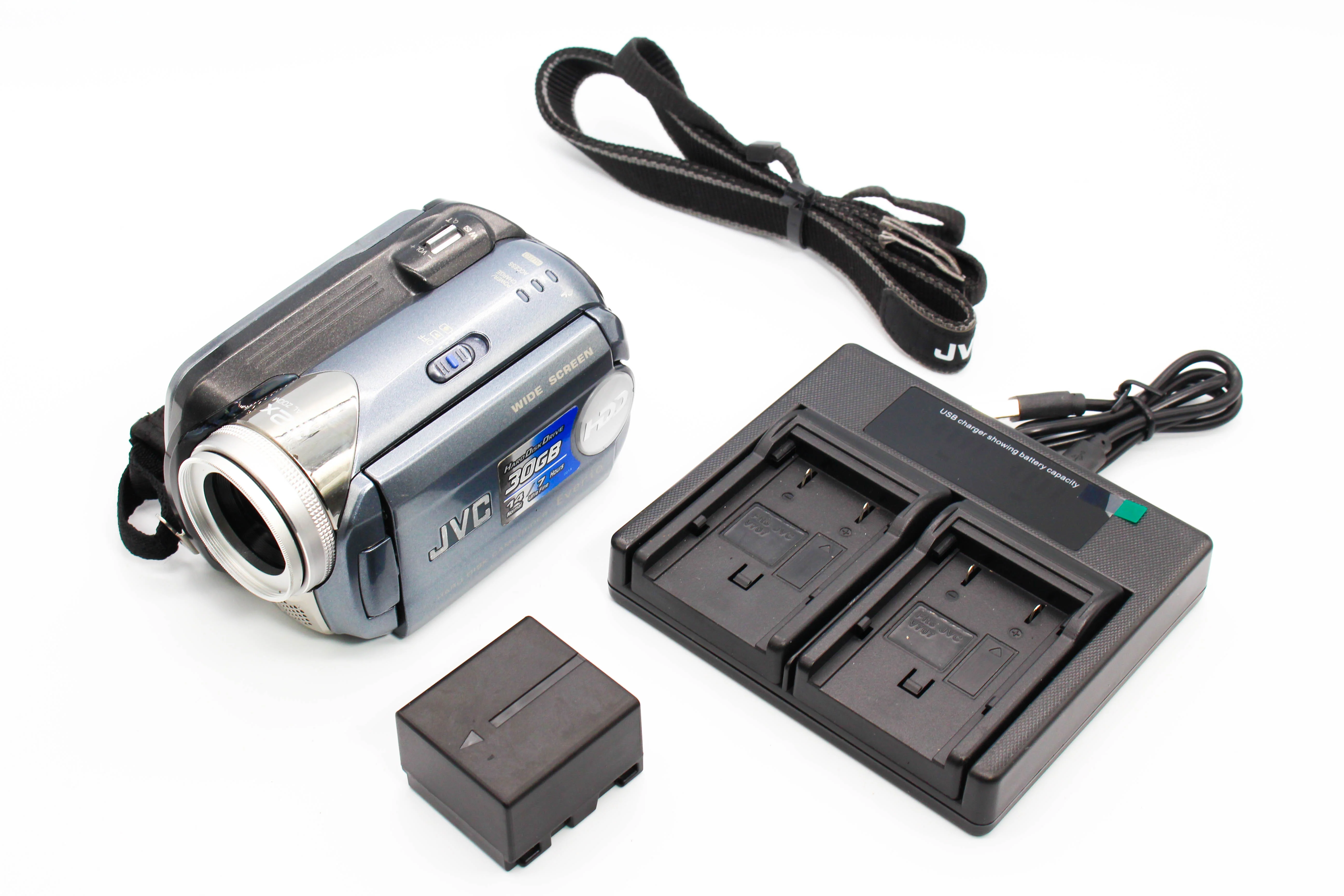 JVC GZ-MG37AG HDD HD Digital Video Handycam Camcorder Camera - Tested Bundle Excellent - Image 2