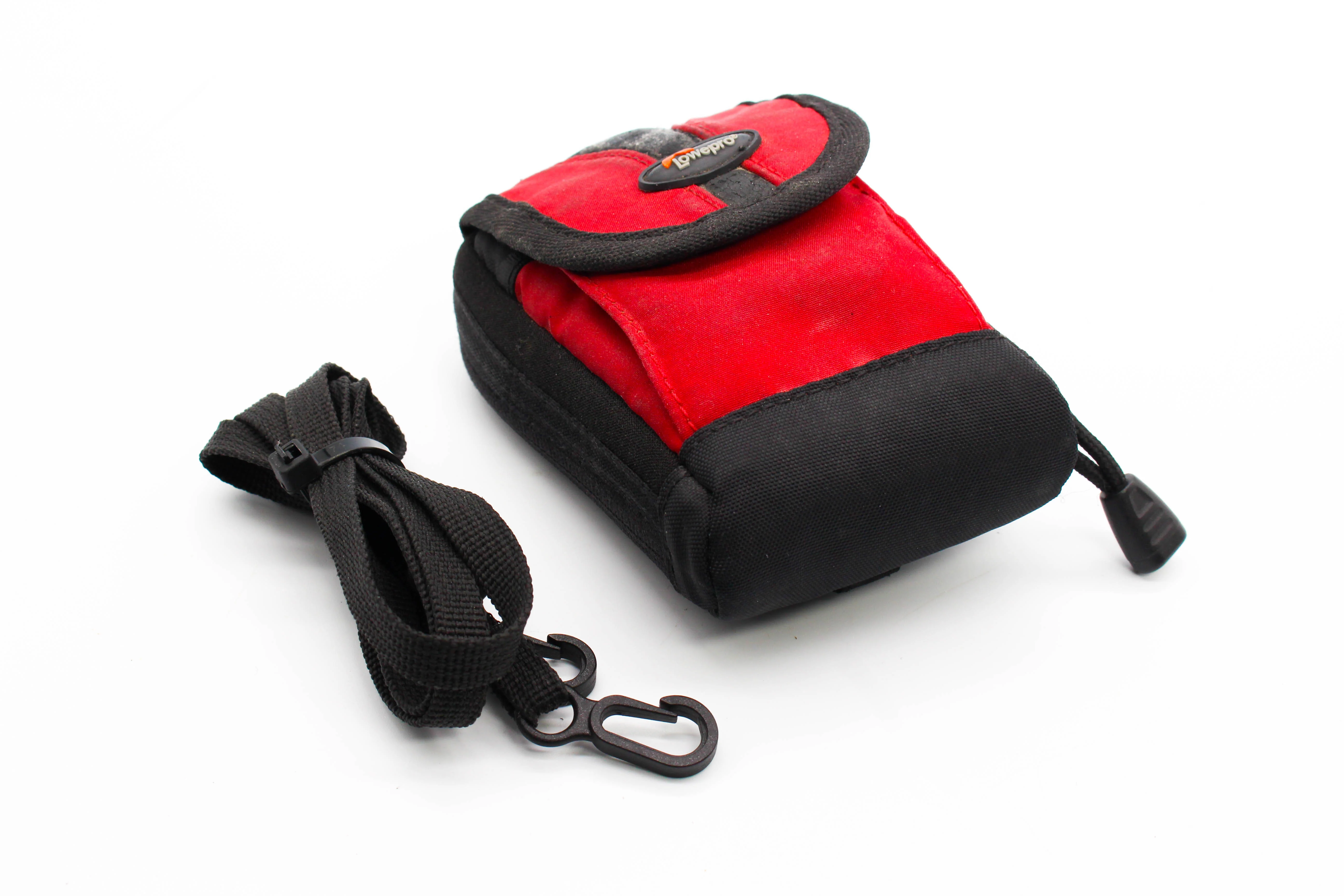 Lowepro Red Camera Bag Case For Camera Camcorder Digicam Small Sized - Good - Image 7
