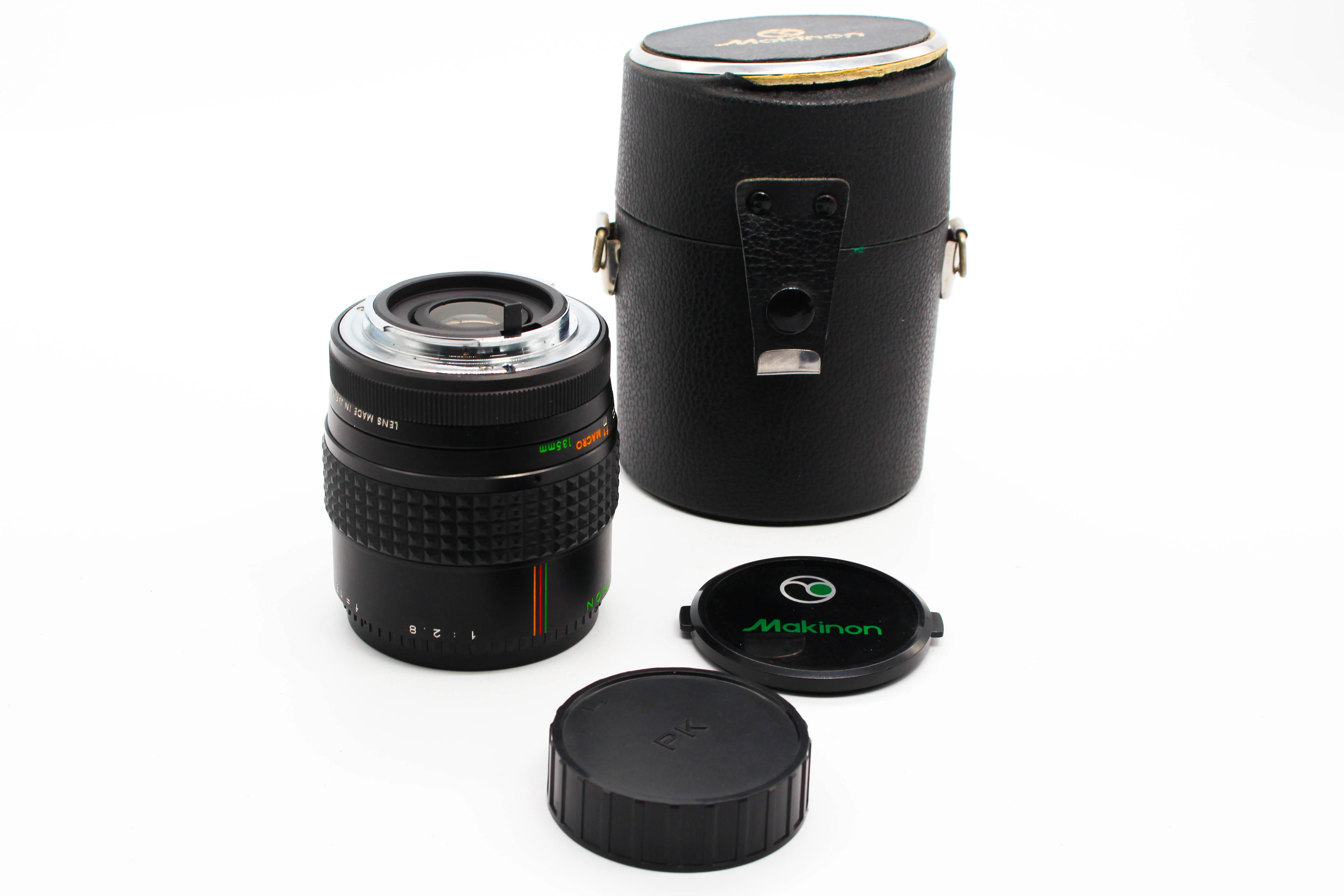 Makinon MC 135mm f/2.8 Pentax PK Mount Telephoto Lens 55mm Filter - Tested Excellent - Image 2