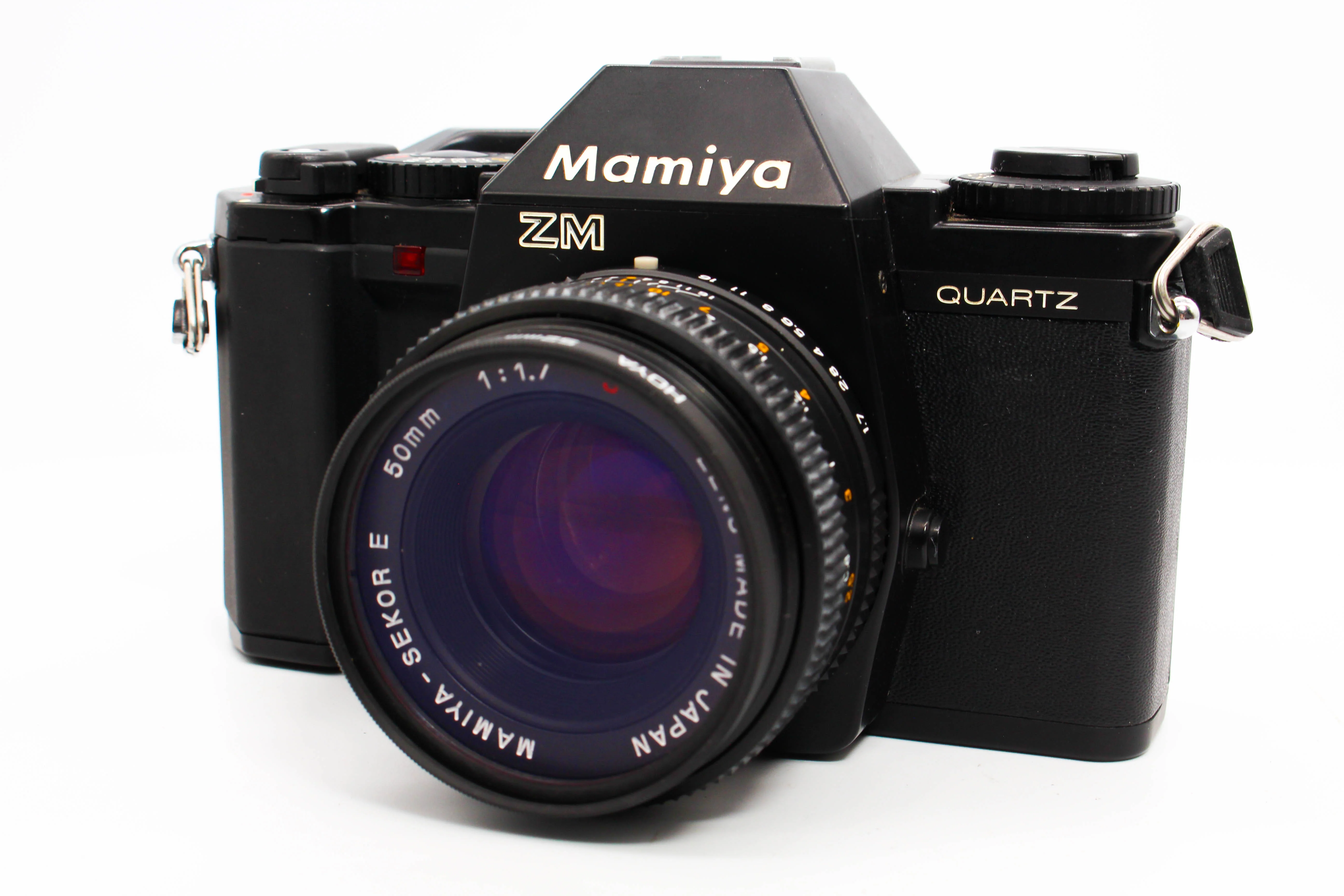 Mamiya ZM SLR 35mm Film Camera With 50mm f/1.7mm Lens - Tested Bundle Excellent - Image 3