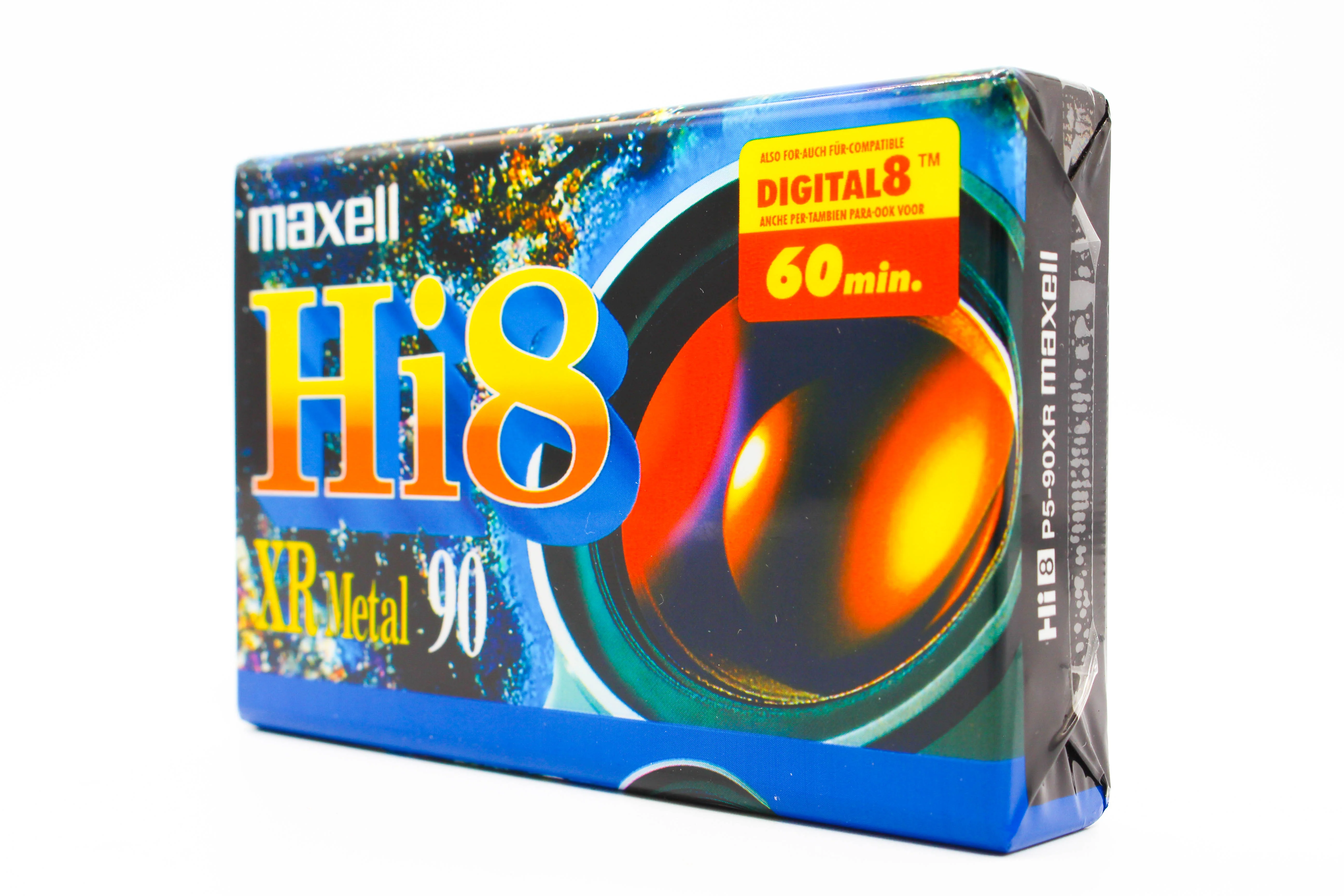 Maxell Hi8 XR Metal 90 P5-90XR 8mm 90 Minute Digital Video Cassette Tape - Brand New - Image 3