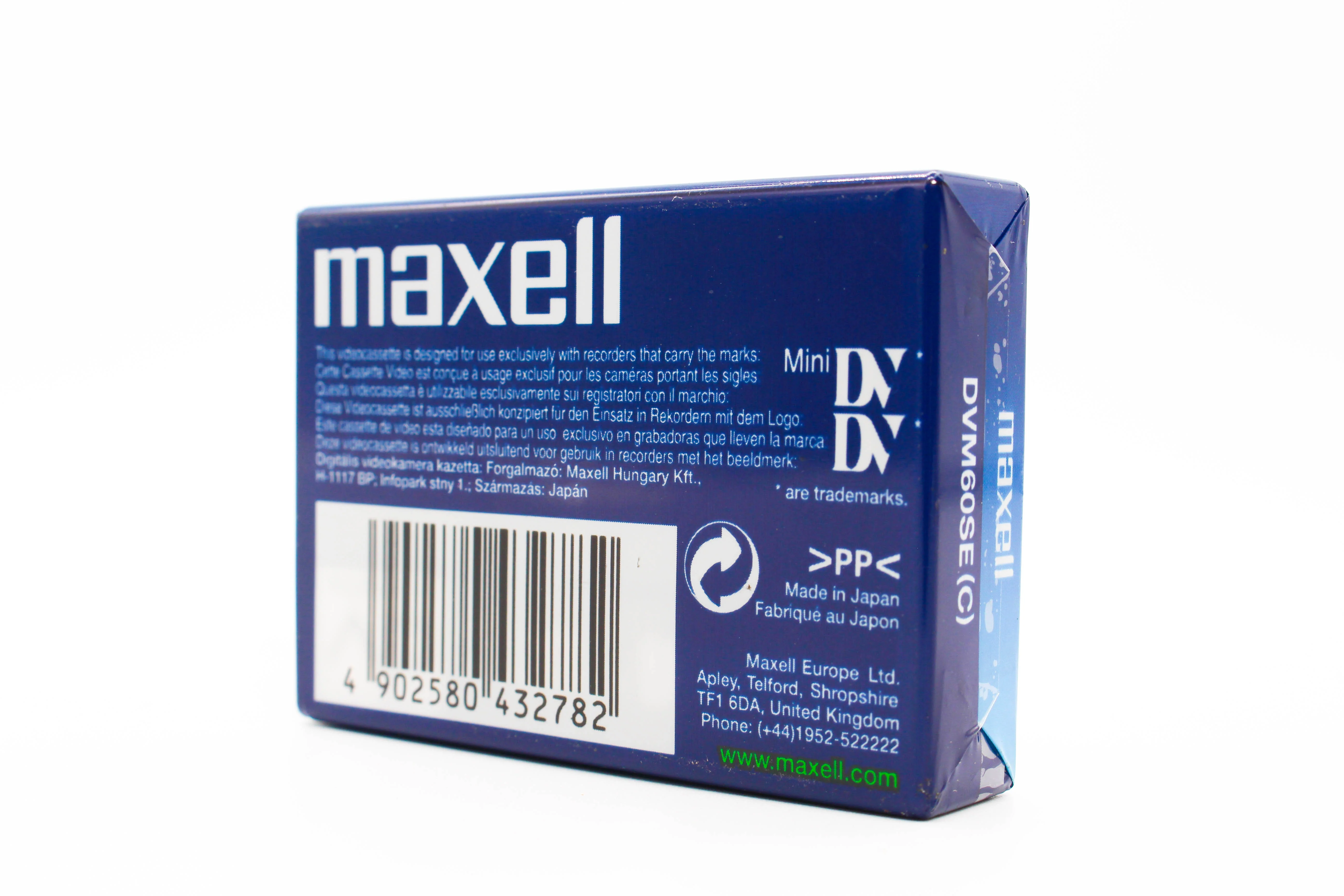 Maxell DVM60SE MiniDV Tape LP90/SP60 Digital Video Cassette - Brand New - Image 4