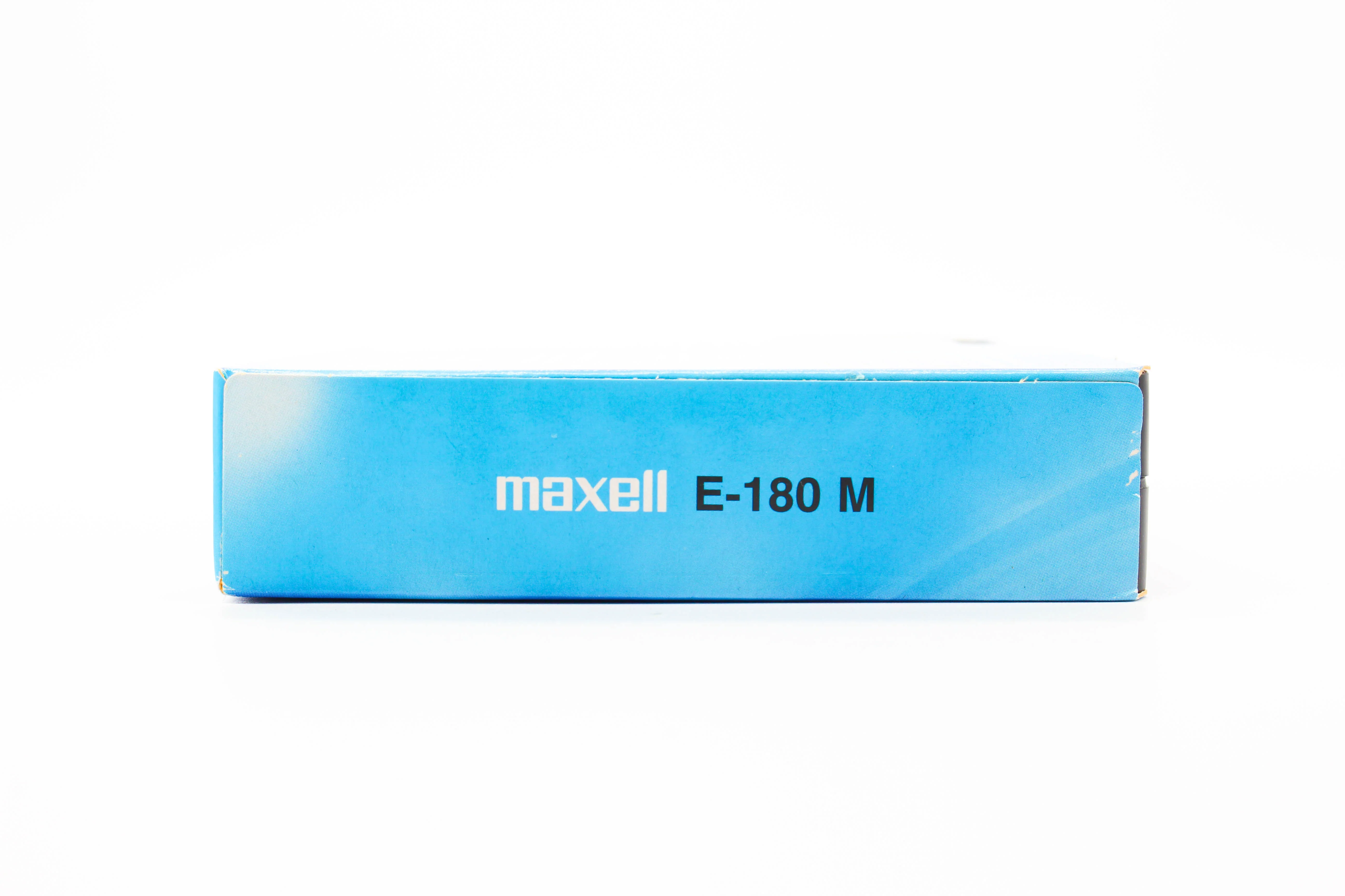 Maxell E180-M VHS Tape 3 Hour Mega Power Tape - New Sealed - Image 6