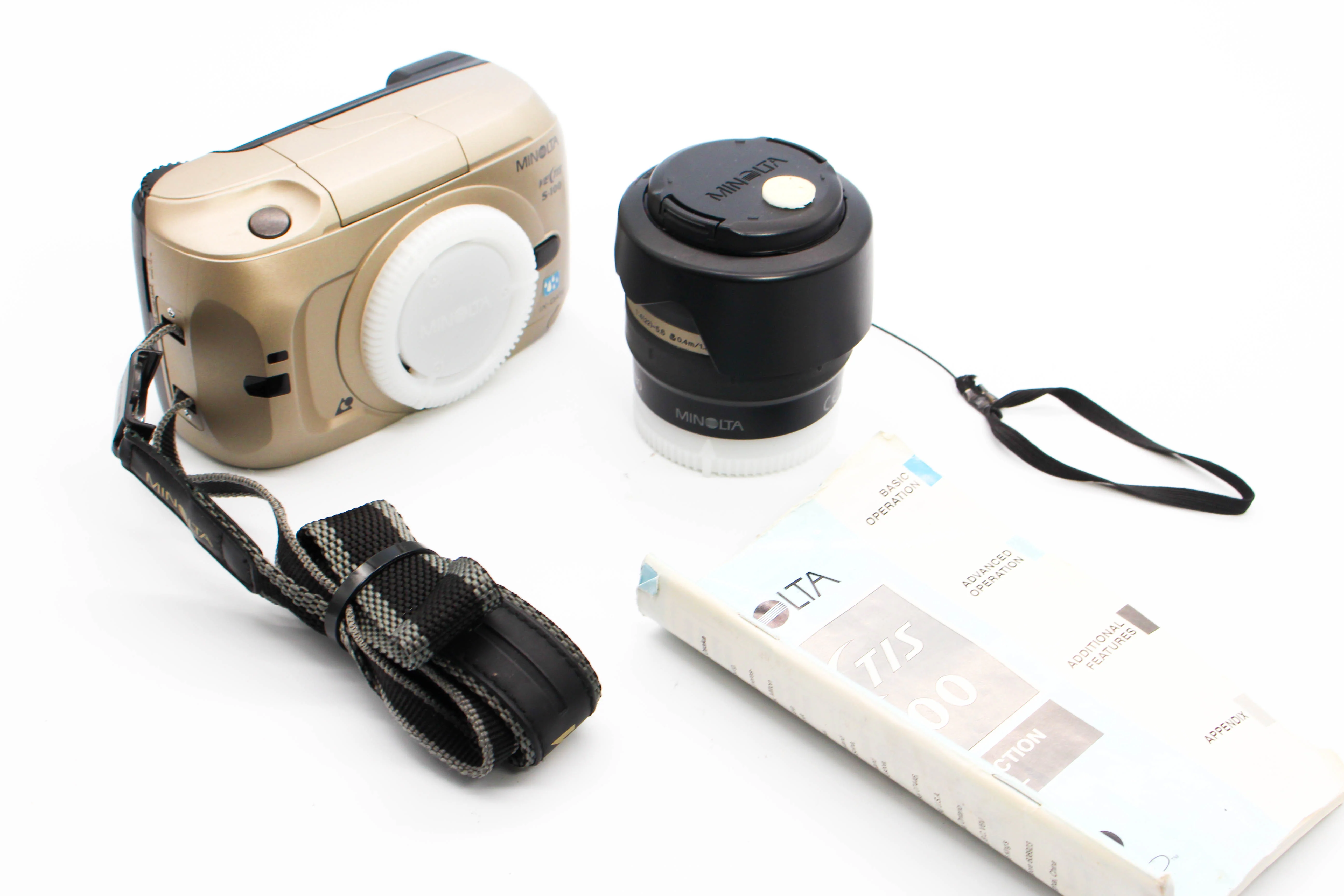 Minolta Vectis S-100 APS Point and Shoot Compact Film Camera With 22-80mm f/4-5.6 Lens - Tested Bundle Excellent - Image 2