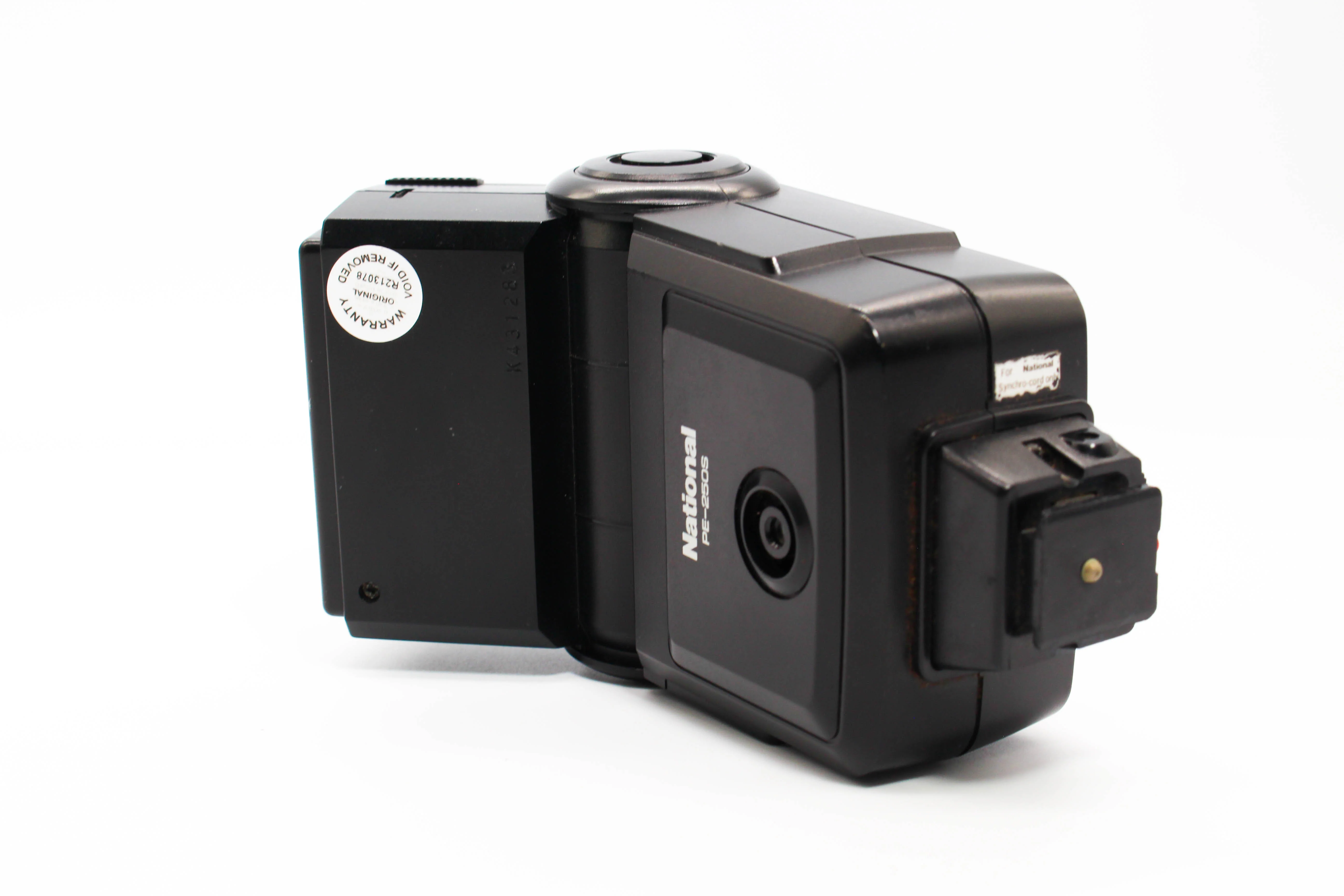 National PE 25OS Hot Shoe Flash For Vintage Film Photo Cameras - Tested Excellent - Image 2