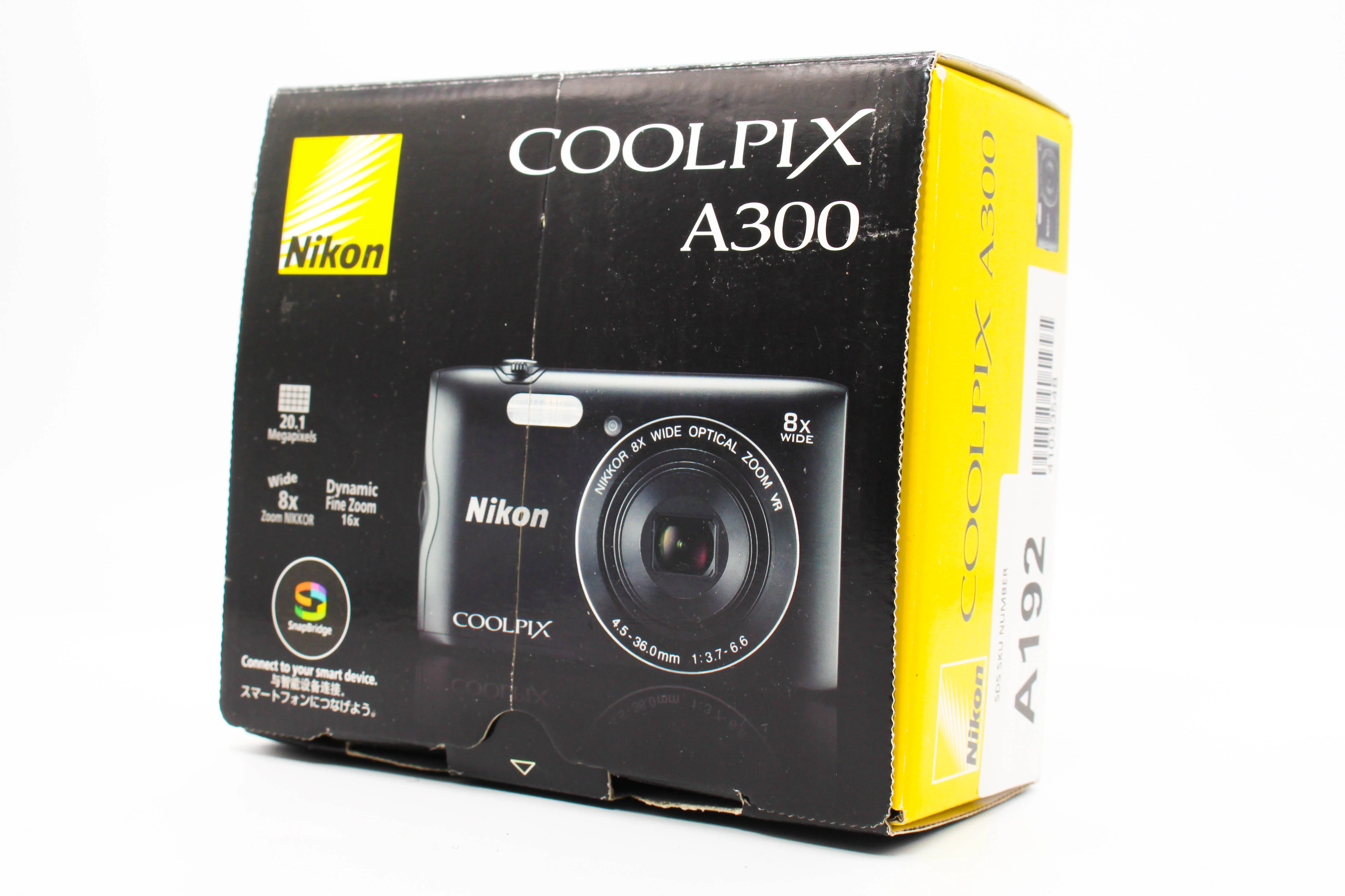 Nikon Coolpix A300 Retro SD Card Photo Video Digital Camera Digicam - Tested Bundle Excellent - Image 3
