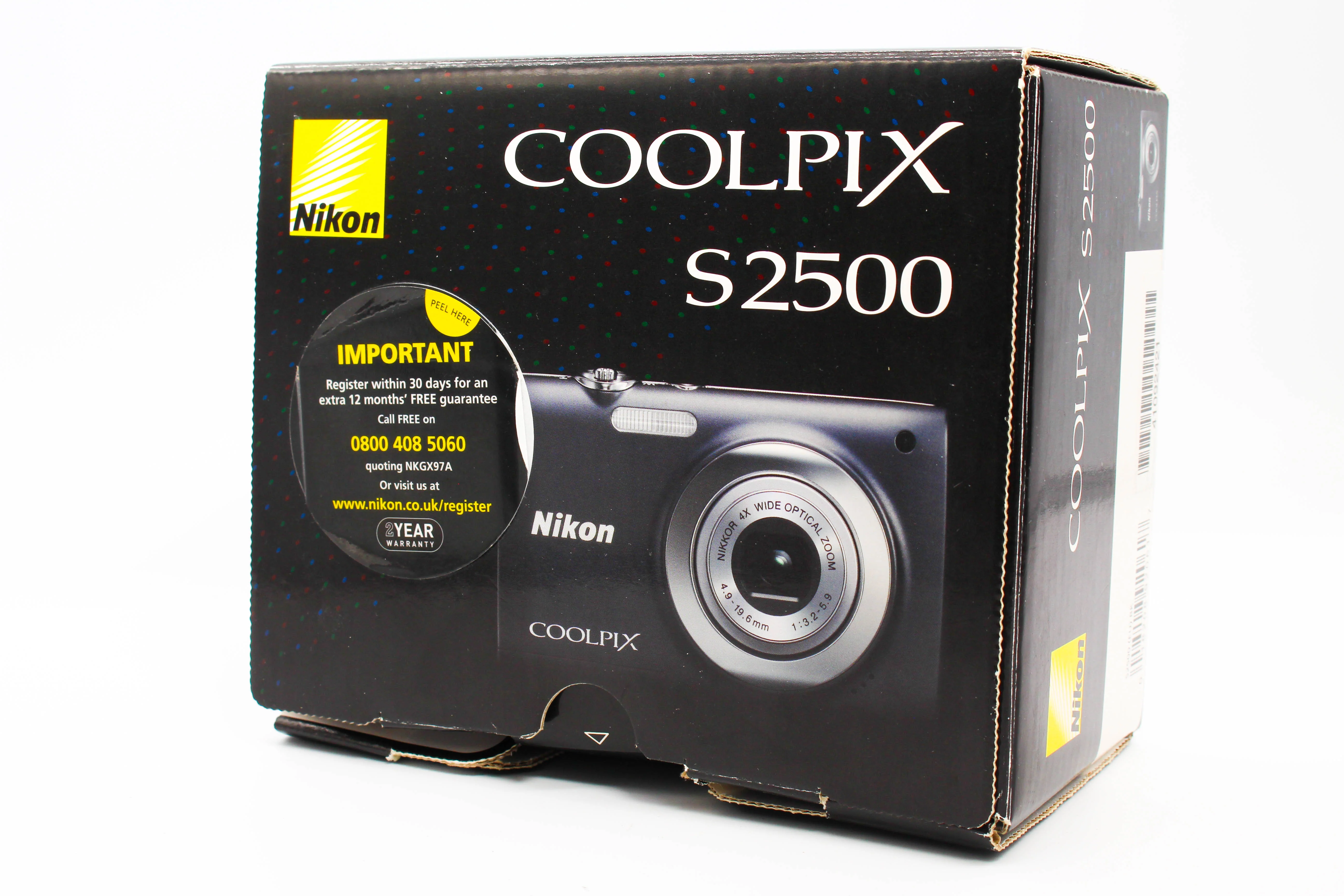Nikon Coolpix S2500 Digital Retro Photo Digital Camera Digicam (Read) - Tested Partially Working - Image 3