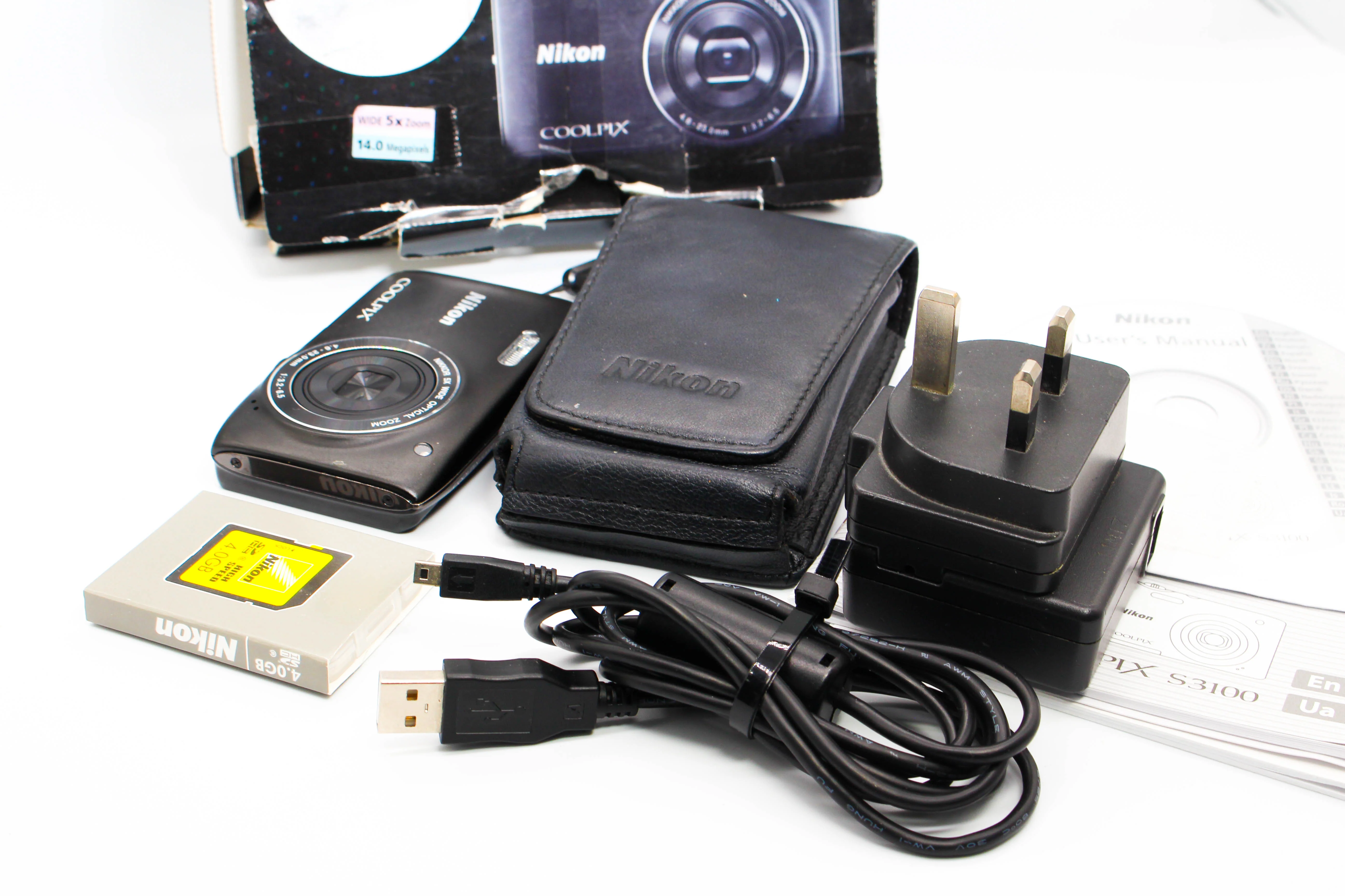 Nikon Coolpix S3100 Digital Retro Photo Digital Camera Digicam - Tested Excellent - Image 2
