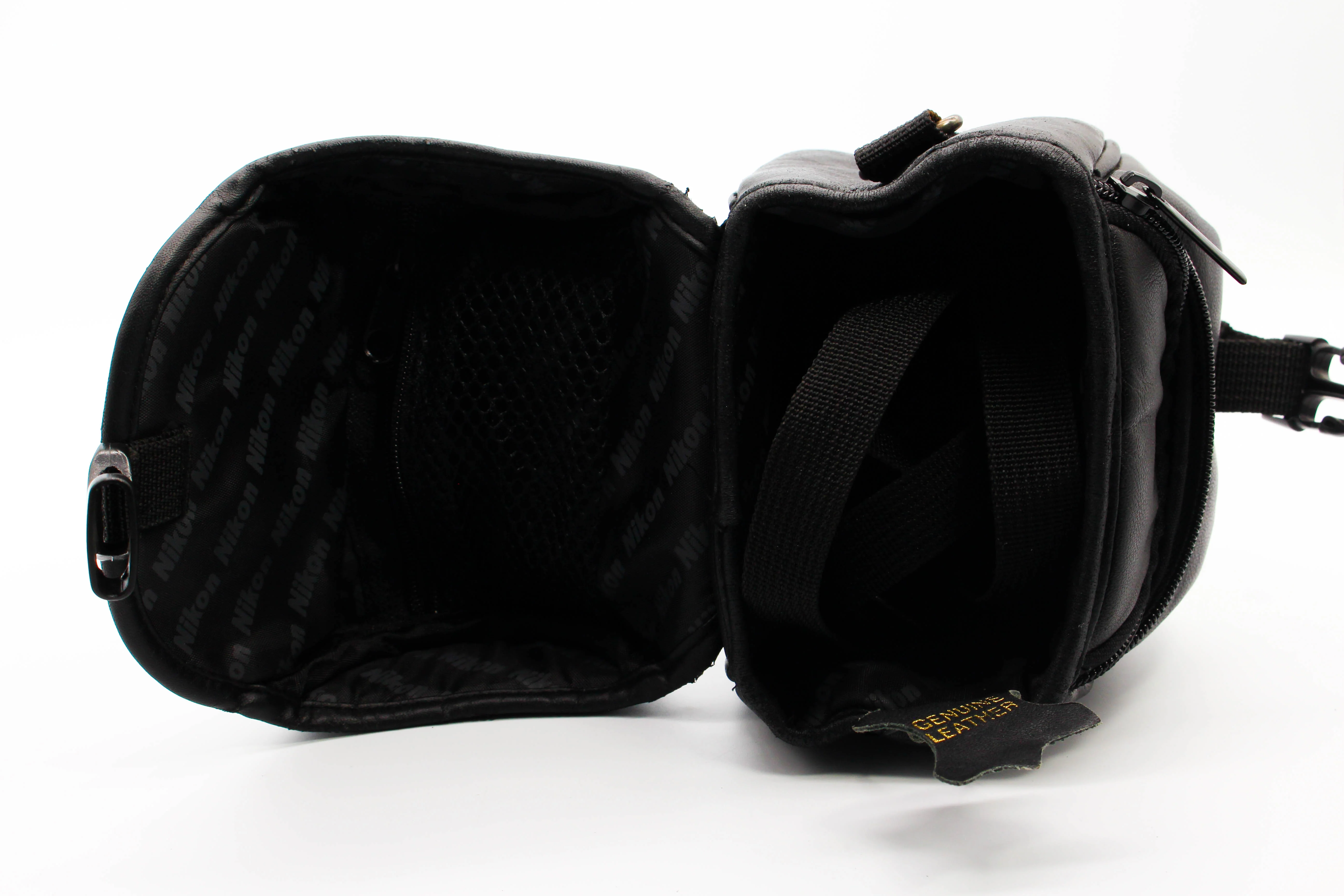 Nikon Genuine Leather Soft Camera Carry Pouch For Handycam Camcorder DSLR - Excellent - Image 2