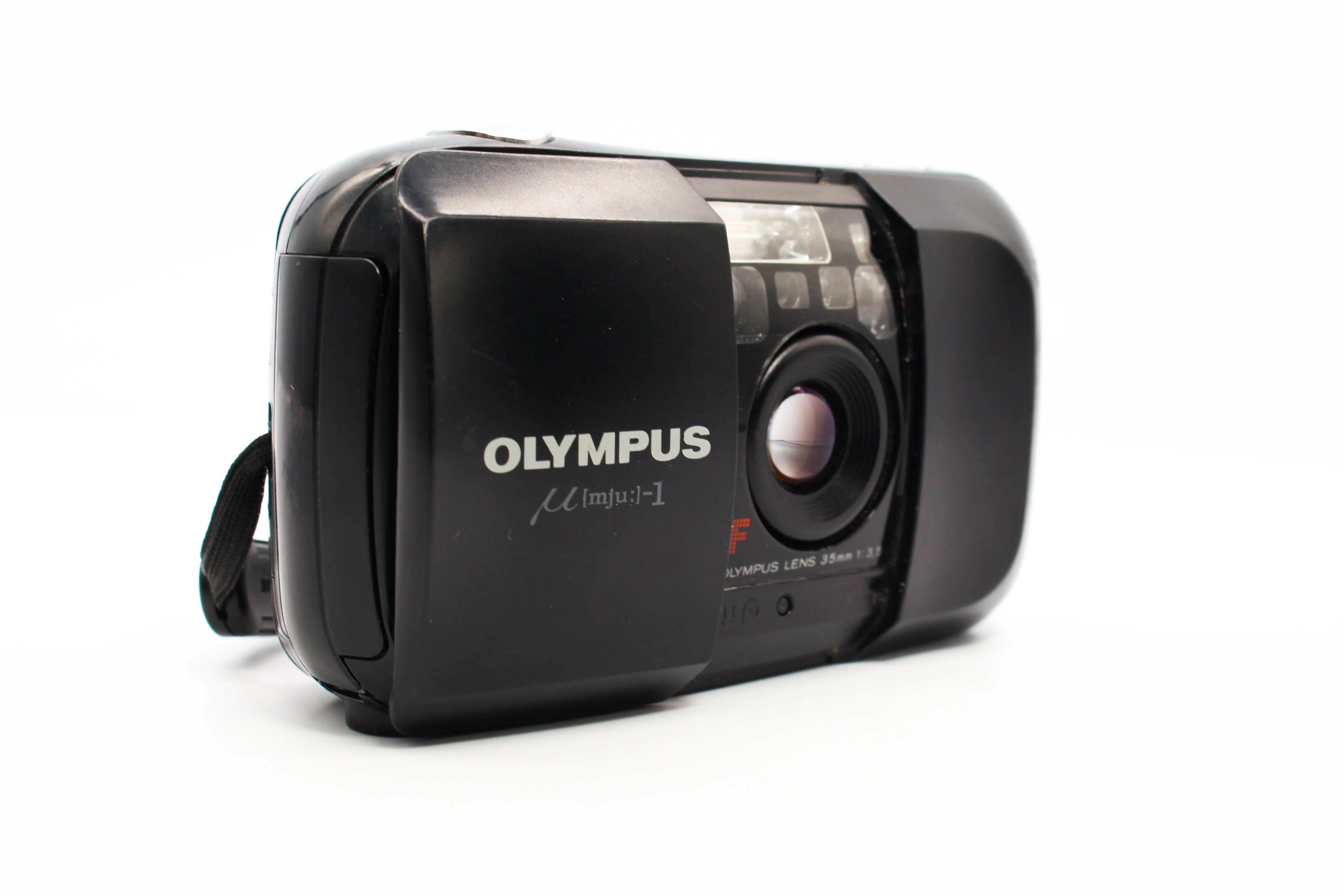 Olympus MJU-1 35mm Film Compact Point And Shoot Camera With 35mm F3.5 Lens - Tested Good - Image 3