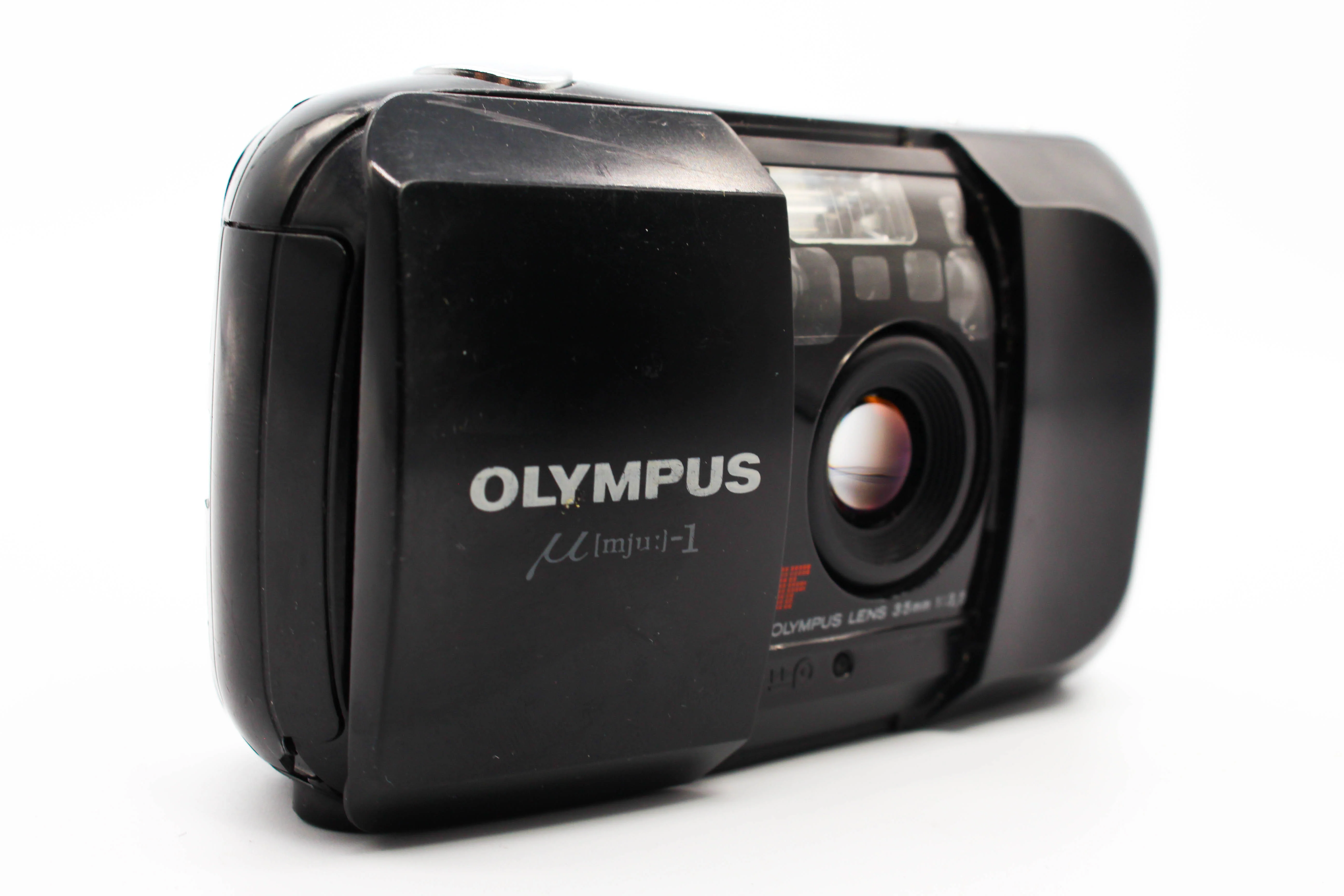 Olympus MJU-1 [mju:]-1 35mm Compact Film Camera with 35mm f/3.5 Lens - Tested Bundle - Image 3
