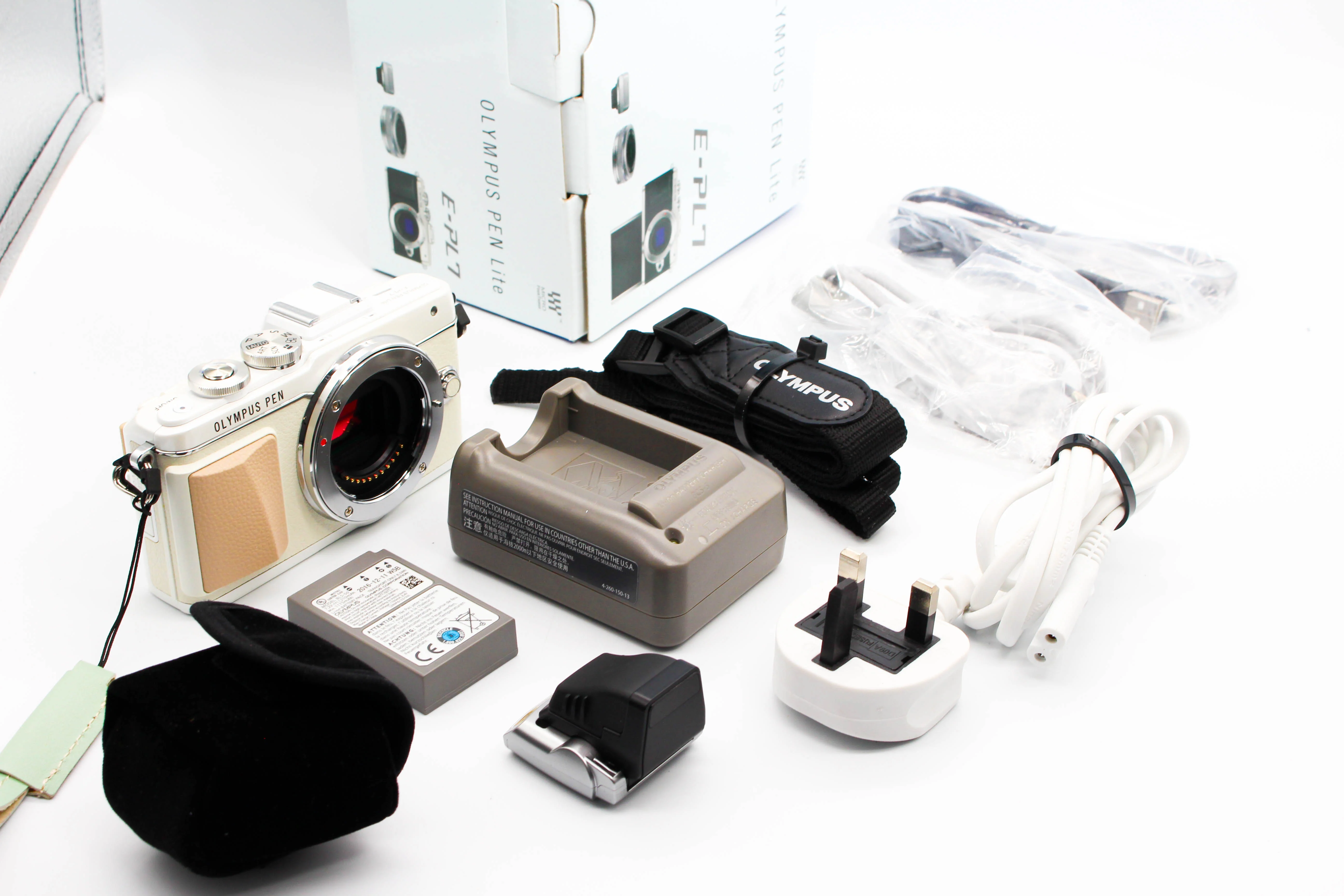 Olympus Pen Lite E-PL7 Mirrorless Micro Four Thirds Digital Camera Body  - Tested Bundle Excellent - Image 2