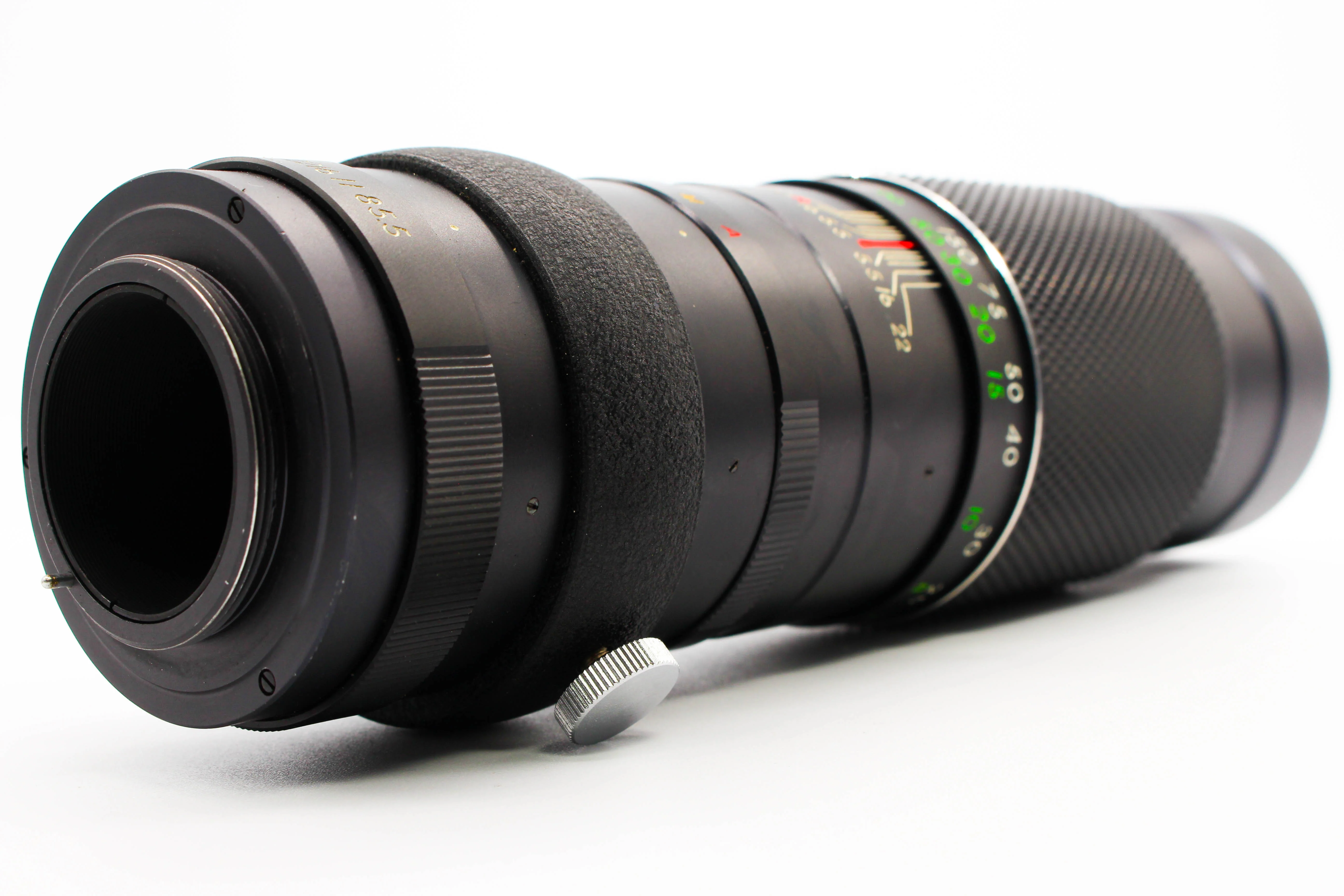 Optomax 300mm f/5.5 Vintage Telephoto Lens Pentax K PK Mount for SLR FIlm Cameras - Tested Excellent - Image 4