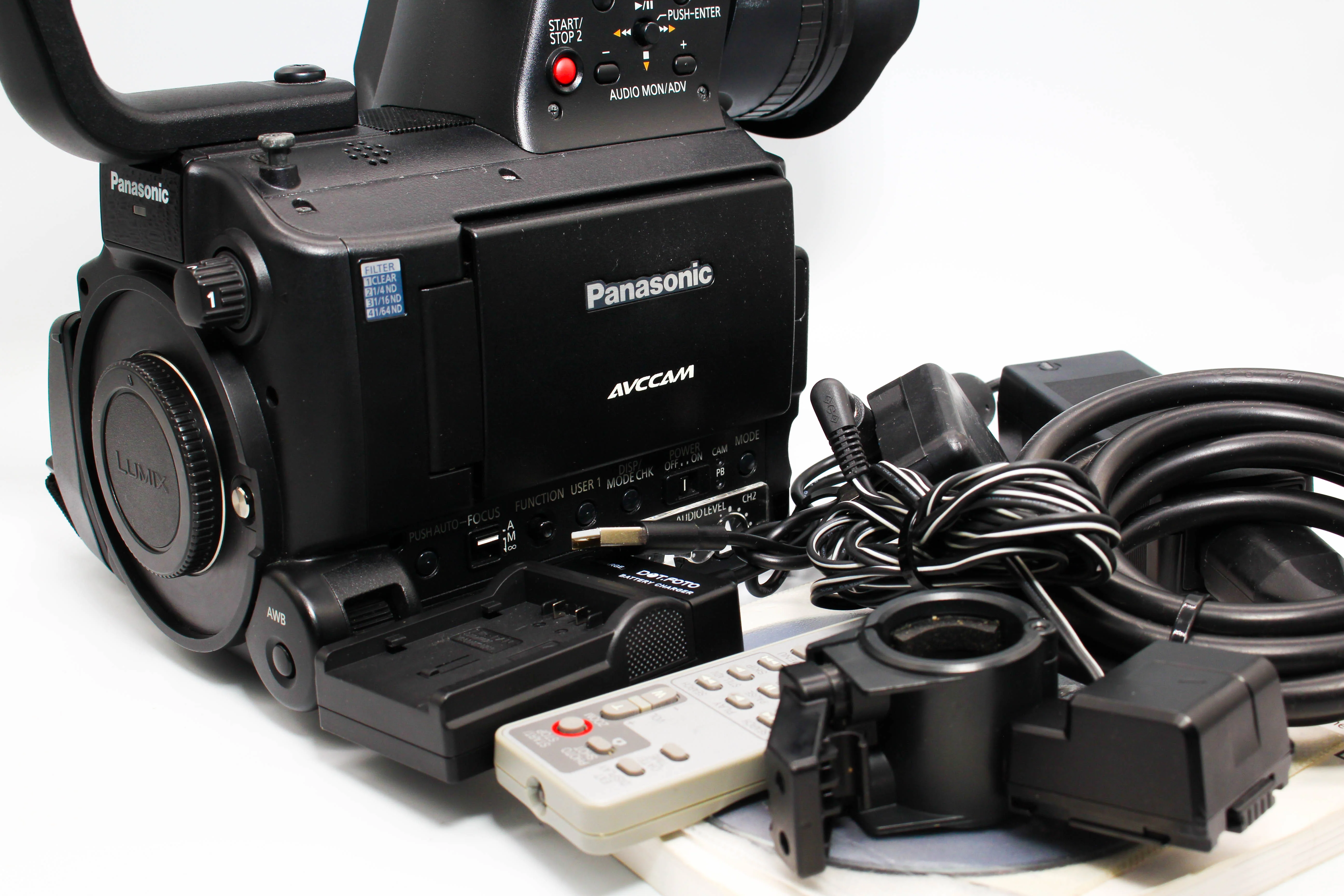 Panasonic AG-AF101E AVCCAM HD SD Card Video Handycam Camcorder Camera - Tested Bundle Good - Image 2