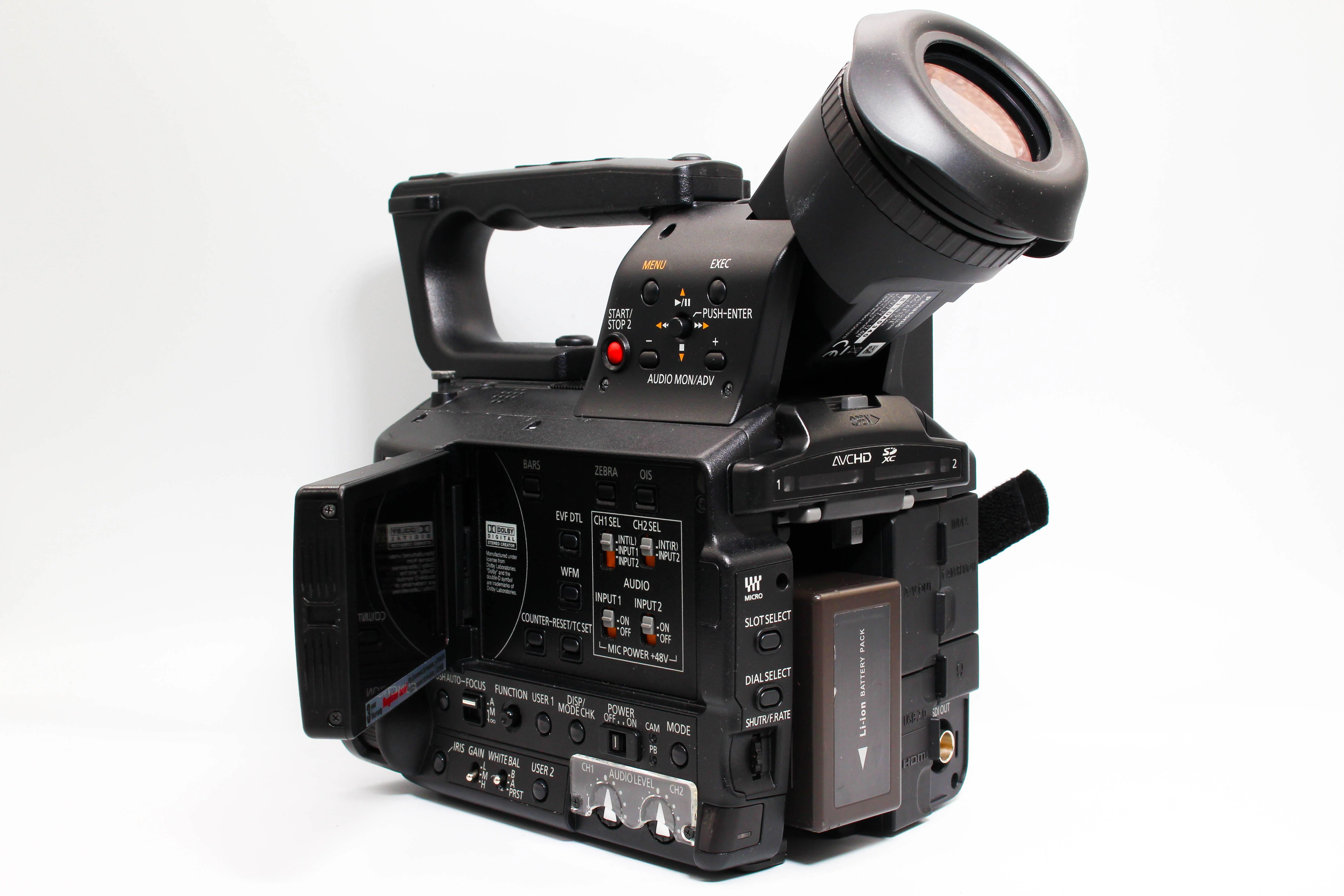 Panasonic AG-AF101E AVCCAM HD SD Card Video Handycam Camcorder Camera - Tested Bundle Good - Image 3