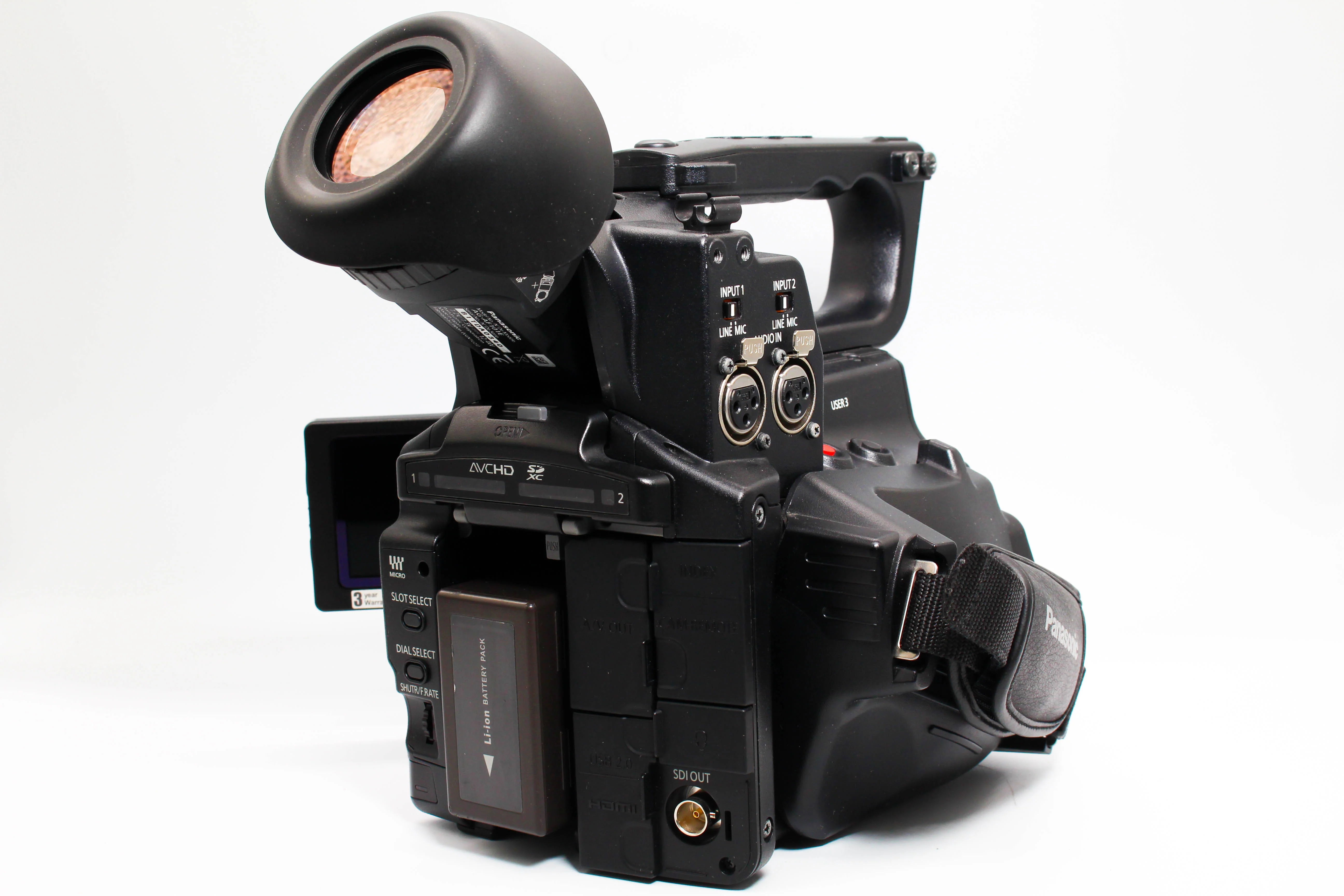Panasonic AG-AF101E AVCCAM HD SD Card Video Handycam Camcorder Camera - Tested Bundle Good - Image 4
