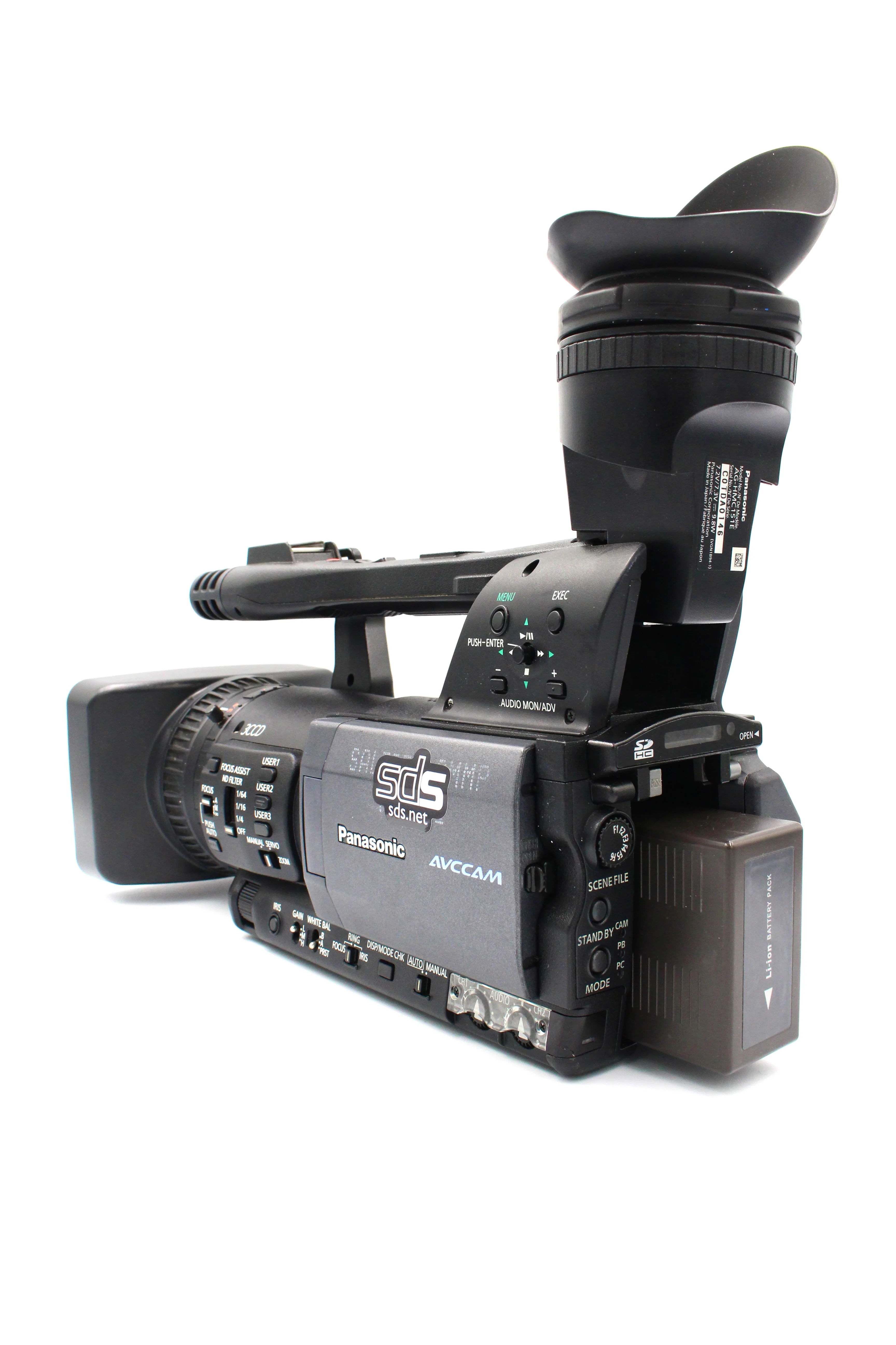 Panasonic AG-HMC151E Digital Video Camcorder Camera - Tested Bundle Rare - Image 3