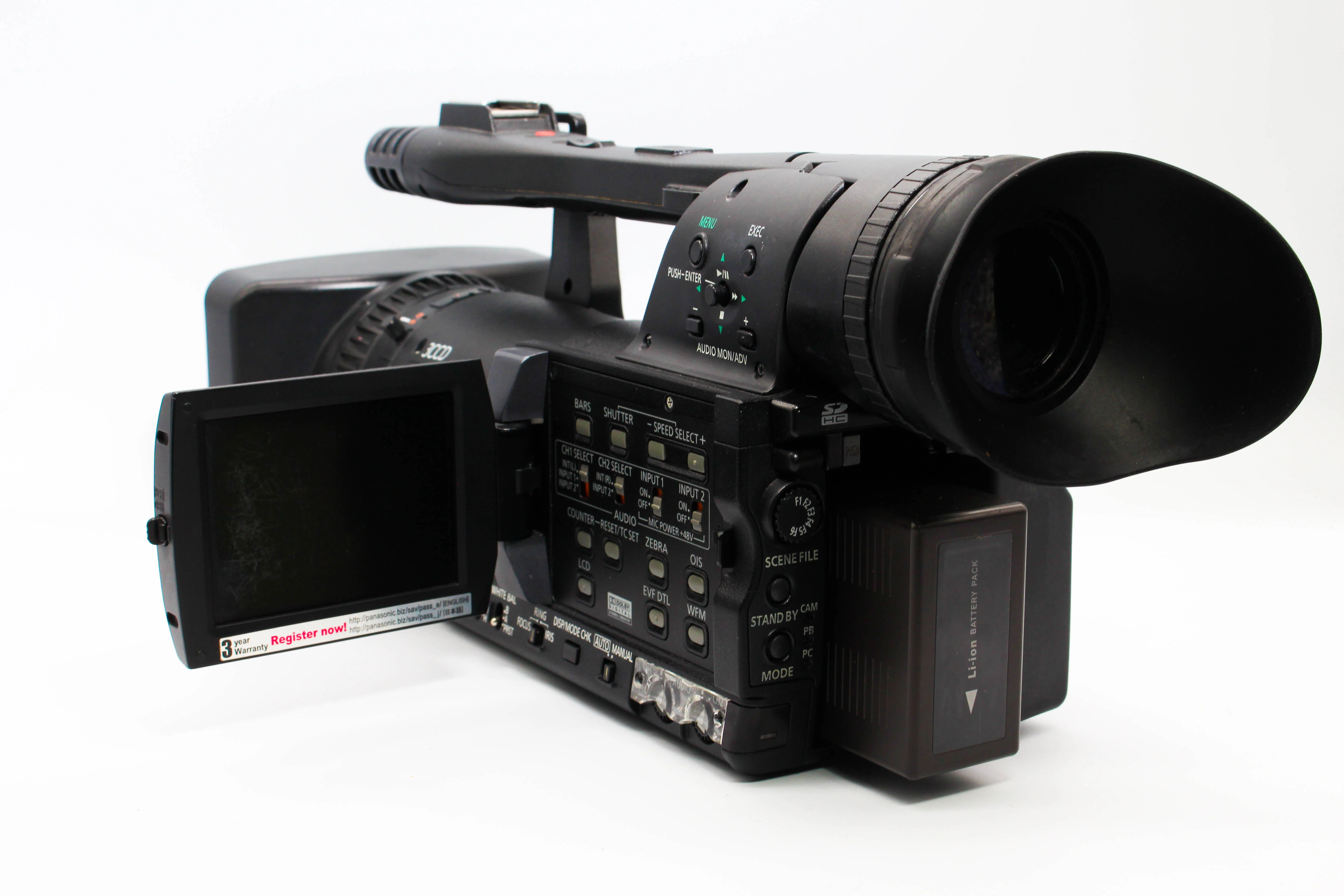 Panasonic AG-HMC151E SD Card Digital Video Camcorder Camera - Tested Bundle Excellent - Image 5