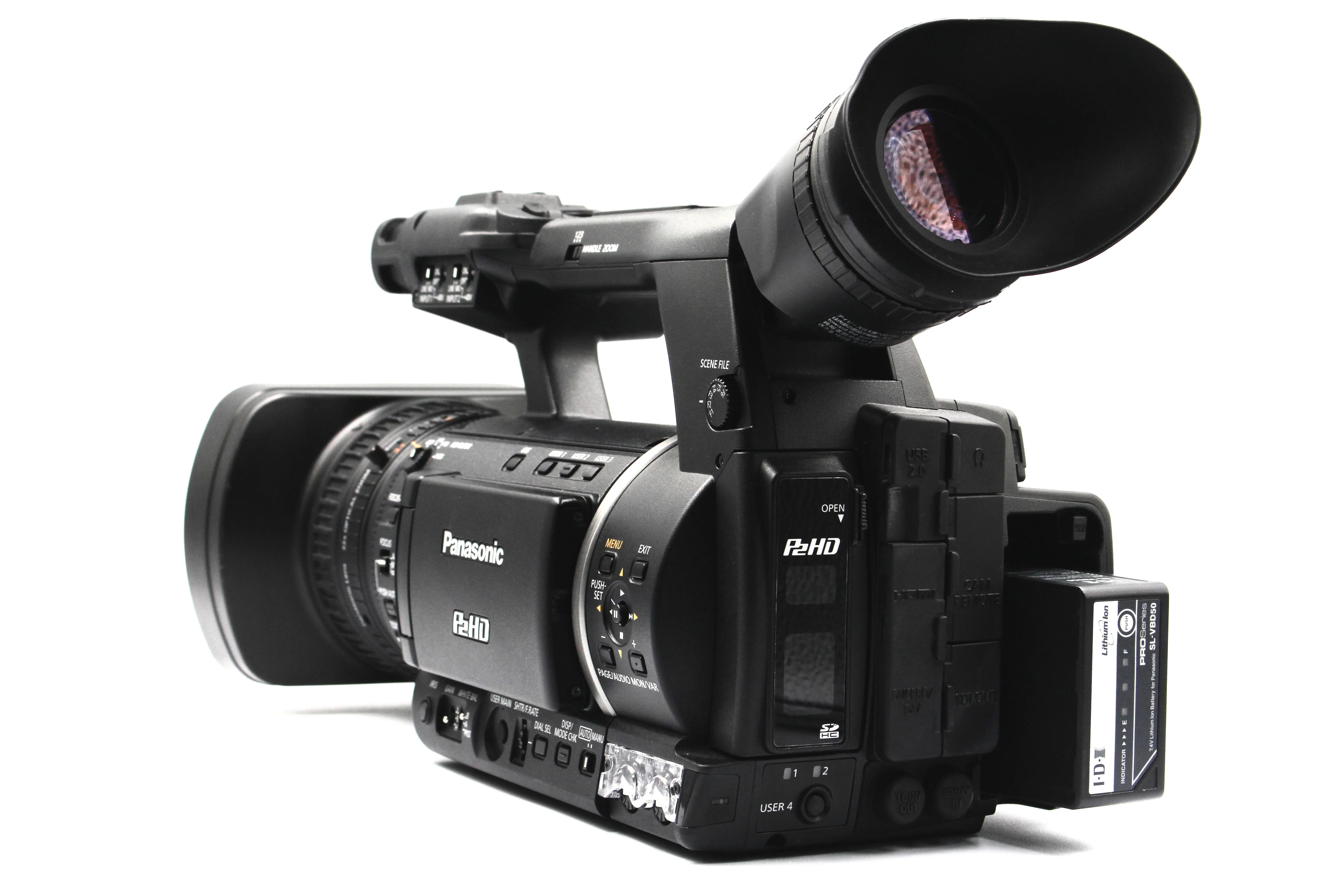 Panasonic AG-HPX250EJ P2 Digital Video Camcorder - Tested Bundle Excellent - Image 4