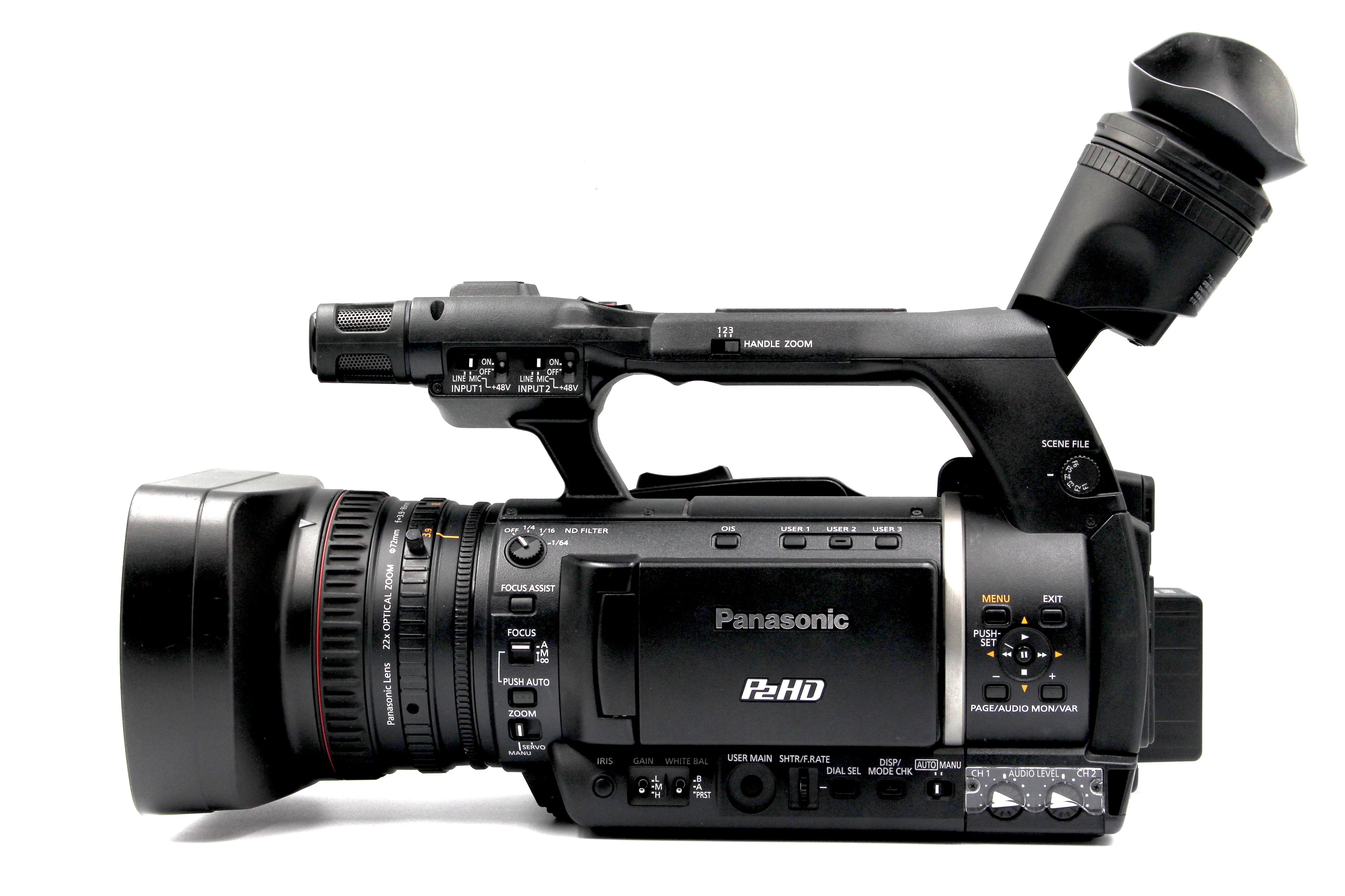 Panasonic AG-HPX250EJ P2 Digital Video Camcorder - Tested Bundle Excellent Mint - Image 4
