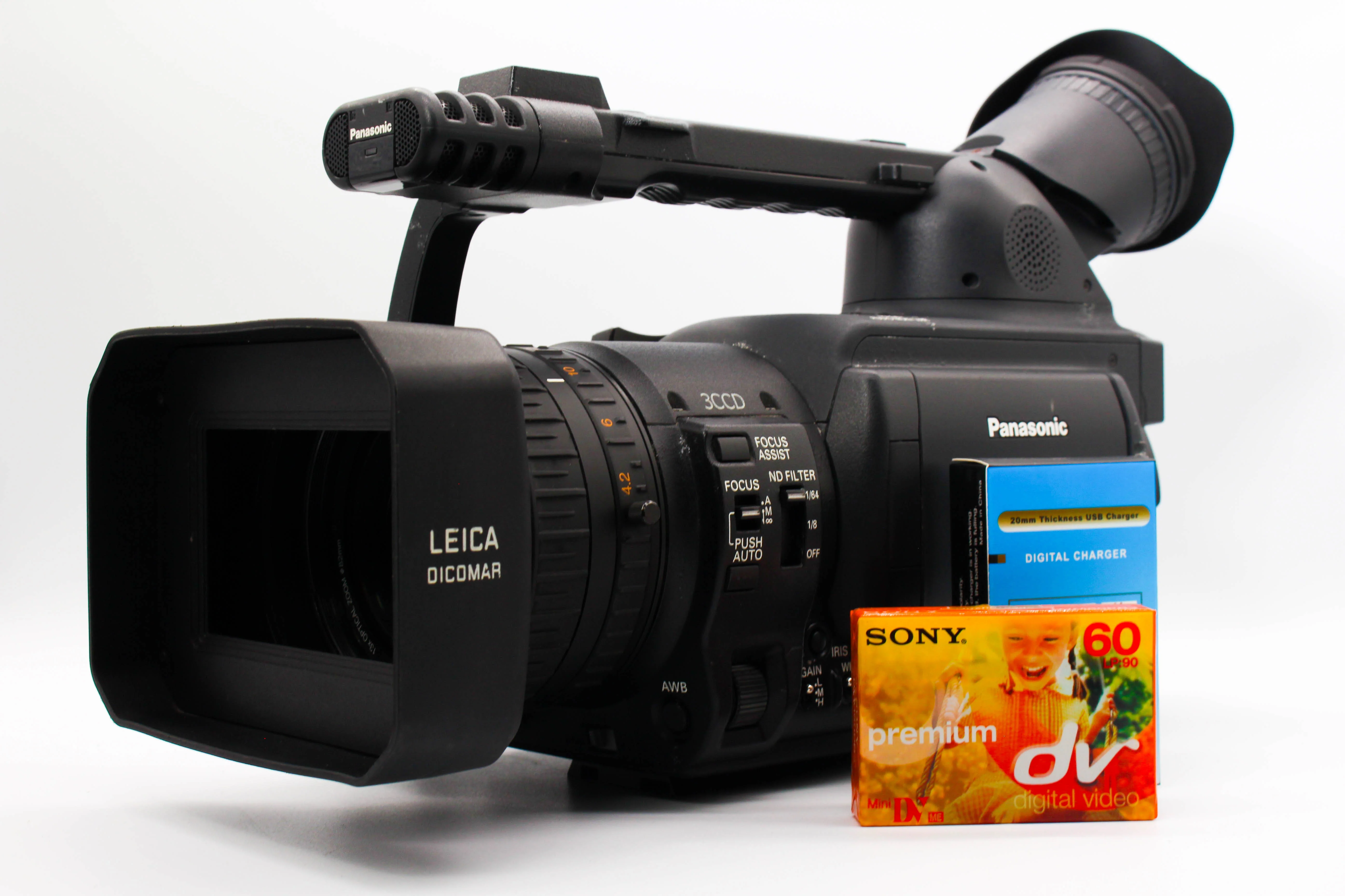 Panasonic AG-HVX200E MiniDV Digital Video Camera Camcorder - Tested Bundle Good - Image 2