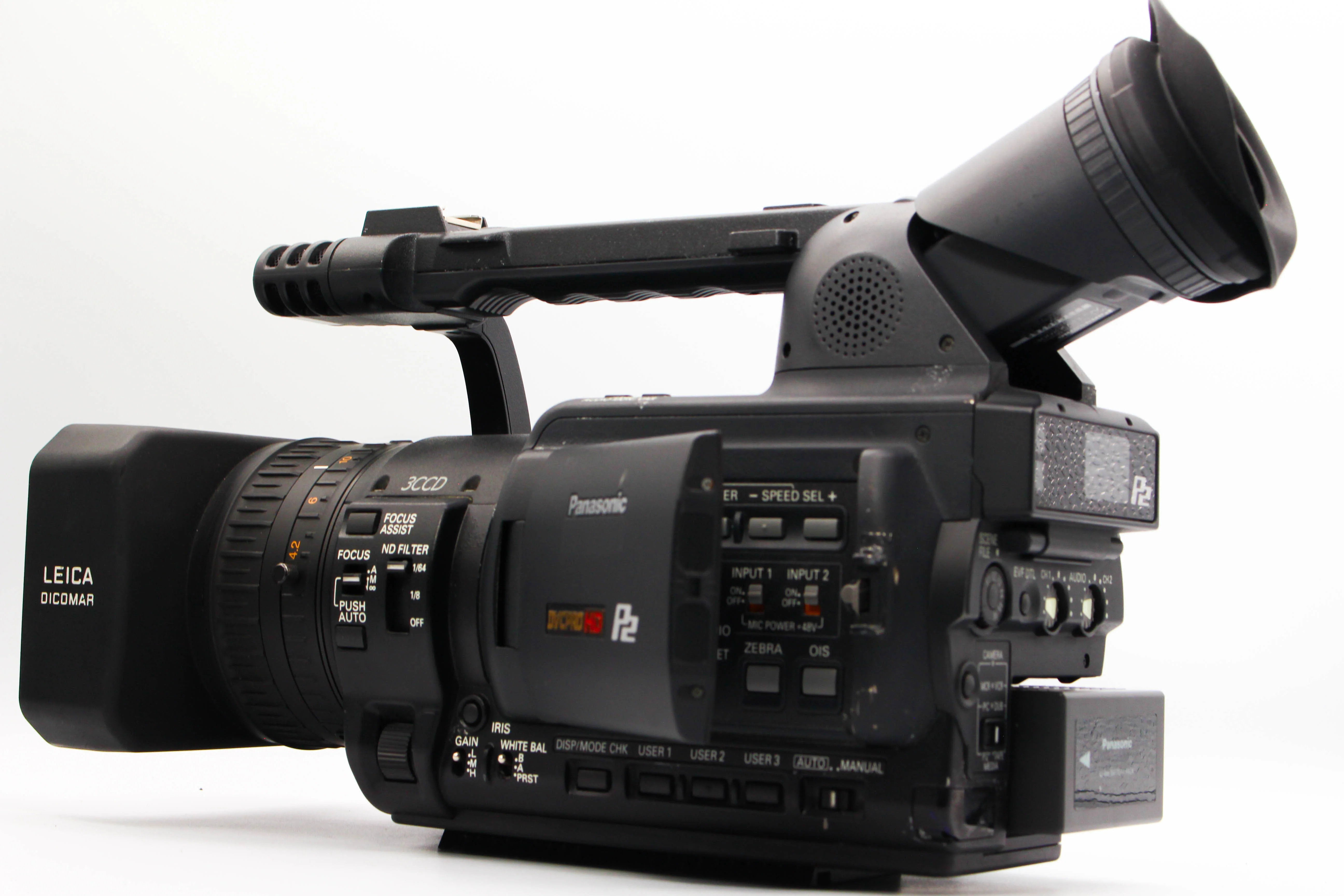Panasonic AG-HVX200E MiniDV Digital Video Camera Camcorder - Tested Bundle Good - Image 3