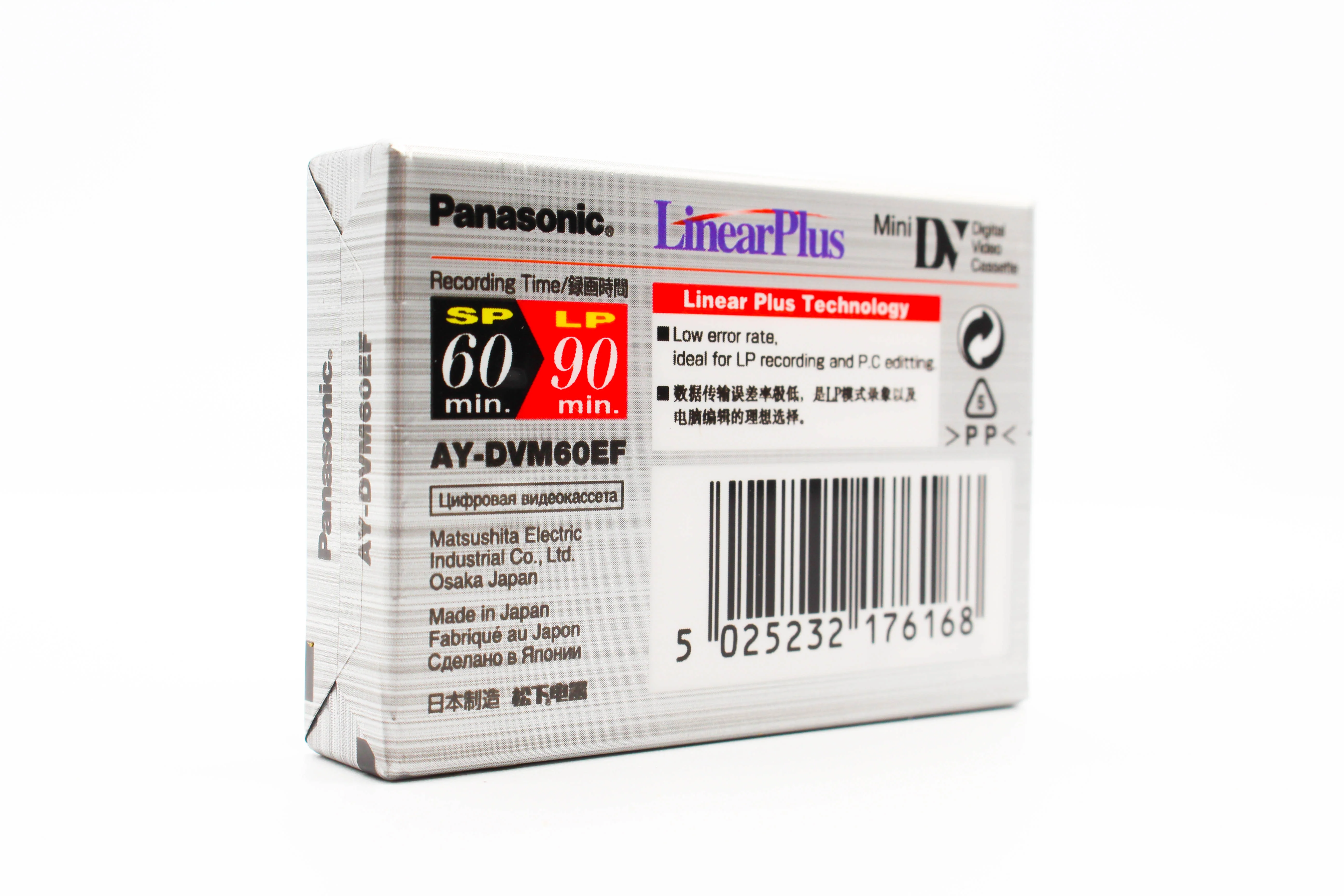 Panasonic AY-DVM60EF MiniDV Digital Video Cassette Tape 3 Pack - Brand New - Image 5