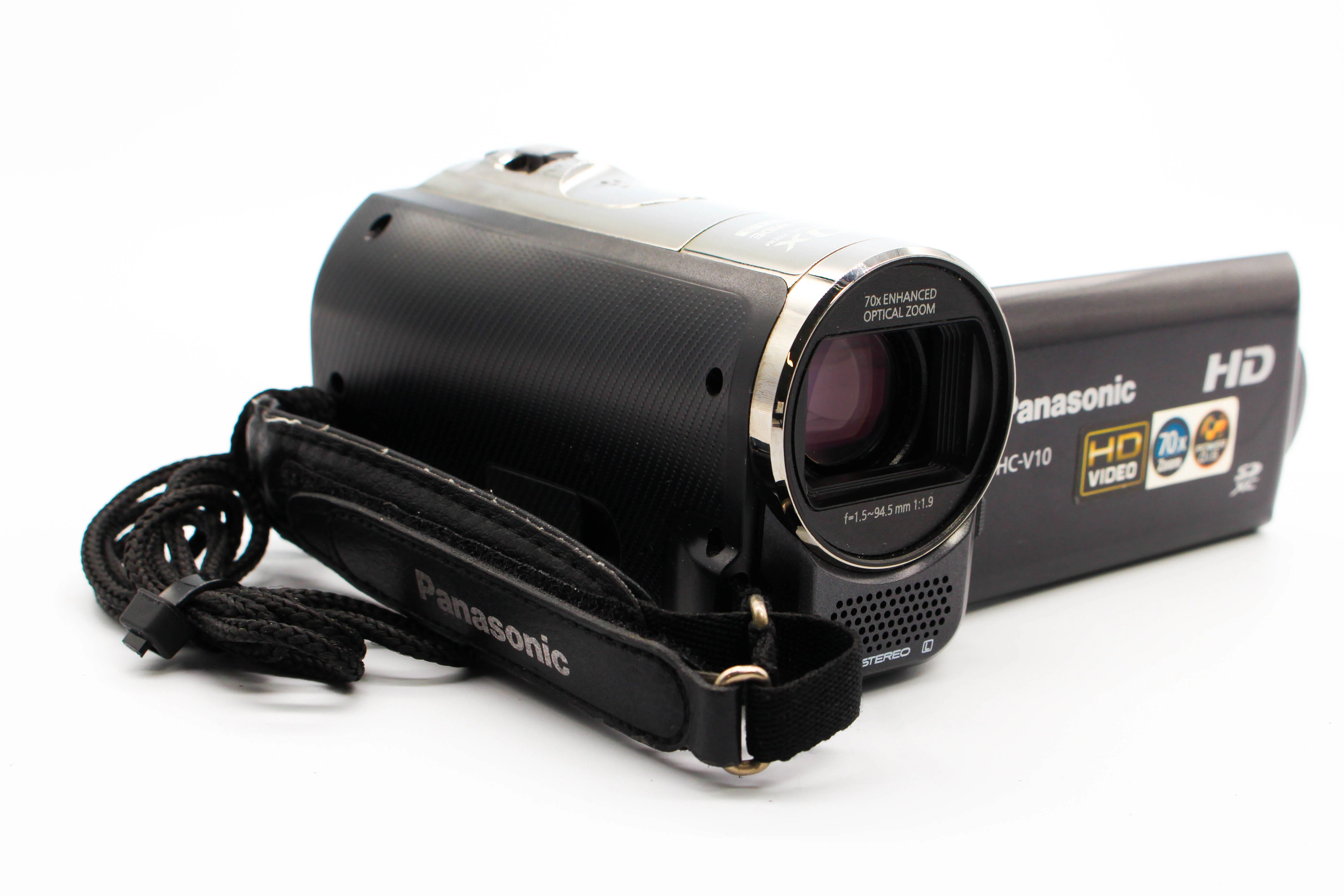 Panasonic HC-V10 HD SD Card Digital Video Camcorder Camera - Tested Bundle Excellent - Image 3