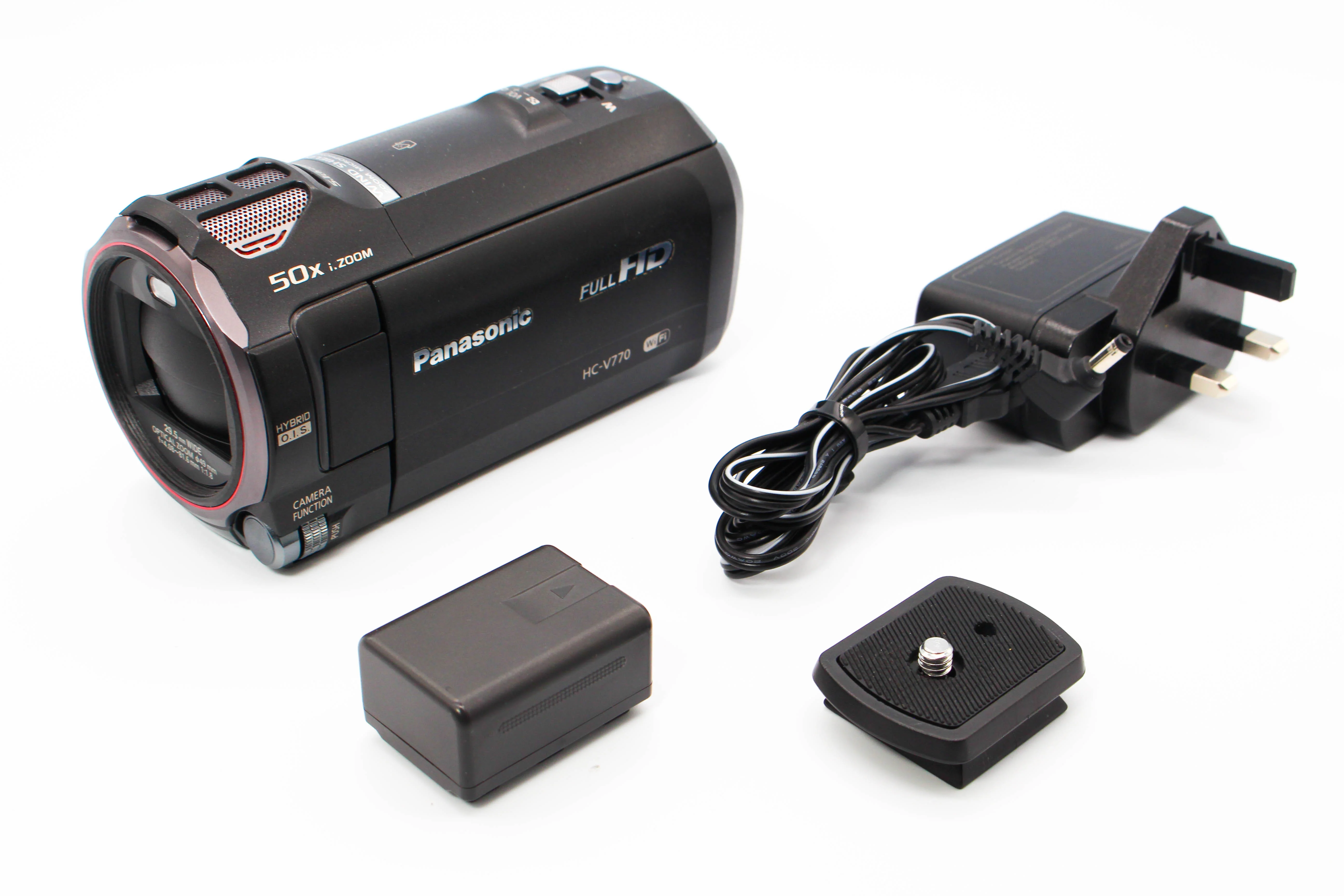 Panasonic HC-V770 HD SD Card Digital Video Camcorder - Tested Bundle Excellent - Image 2