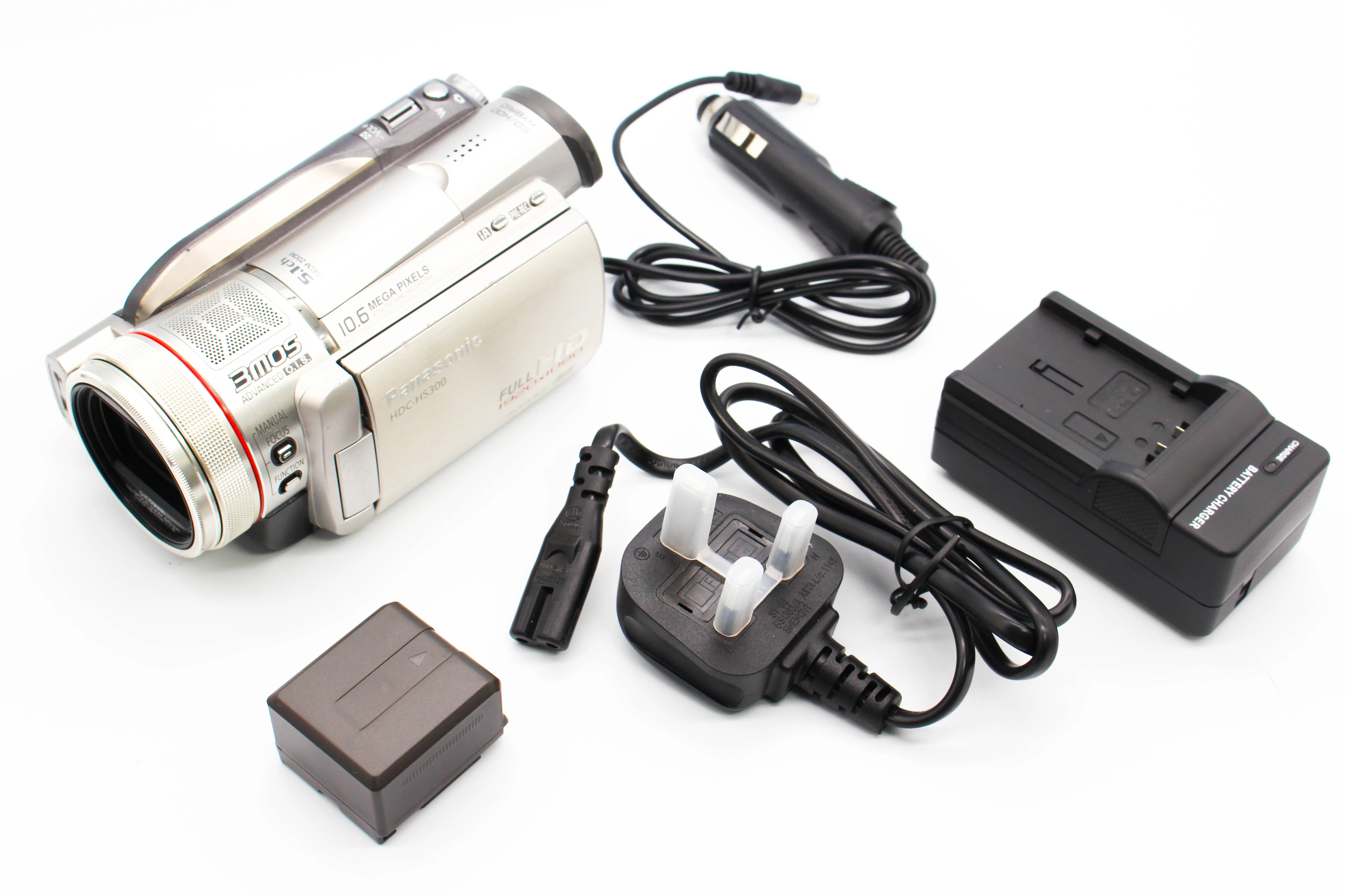 Panasonic HDC-HS300 HD HDD Video Handycam Camcorder Camera - Tested Bundle Excellent - Image 2