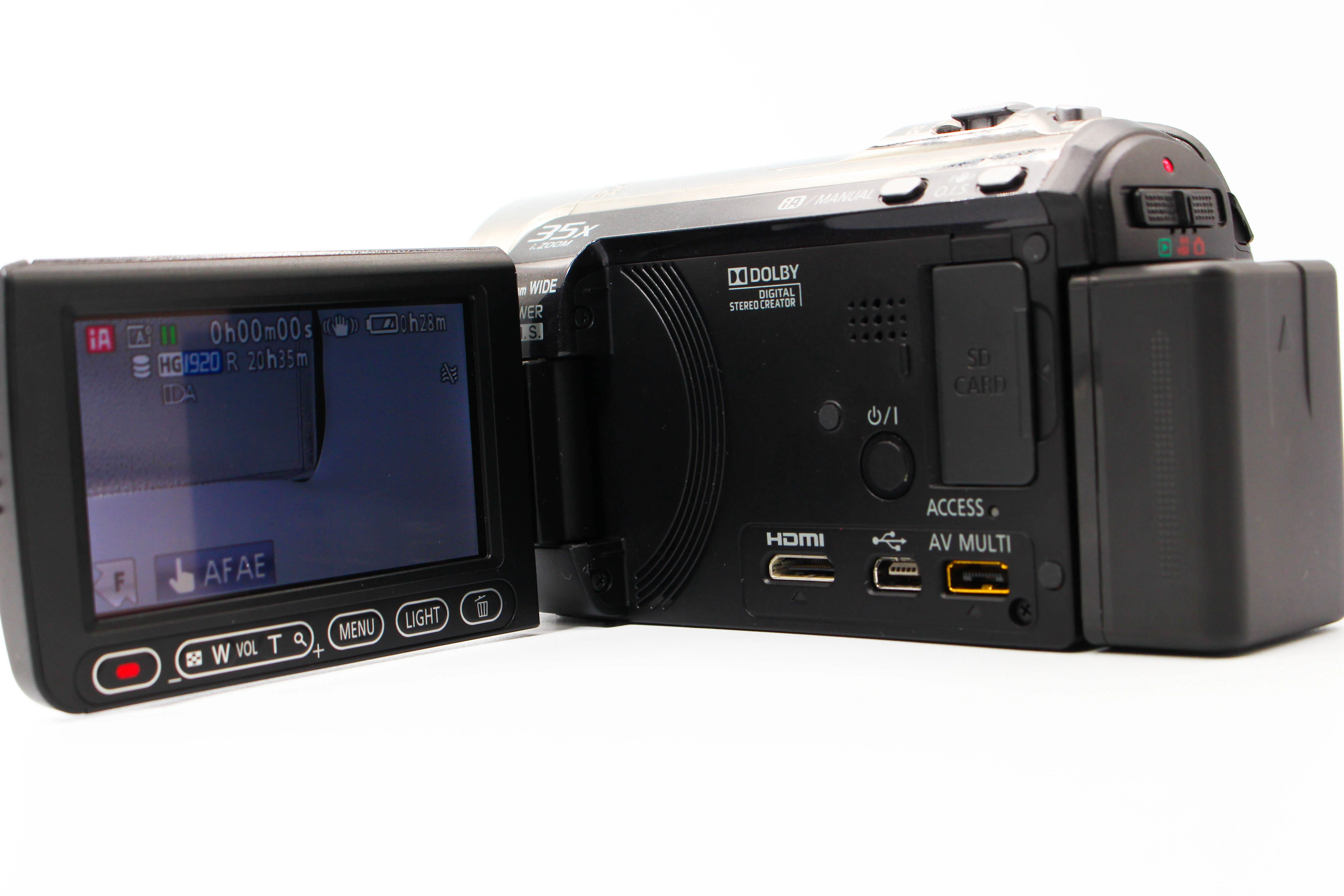 Panasonic HDC-HS60 HD HDD Digital Video Camcorder - Tested Bundle Good - Image 3