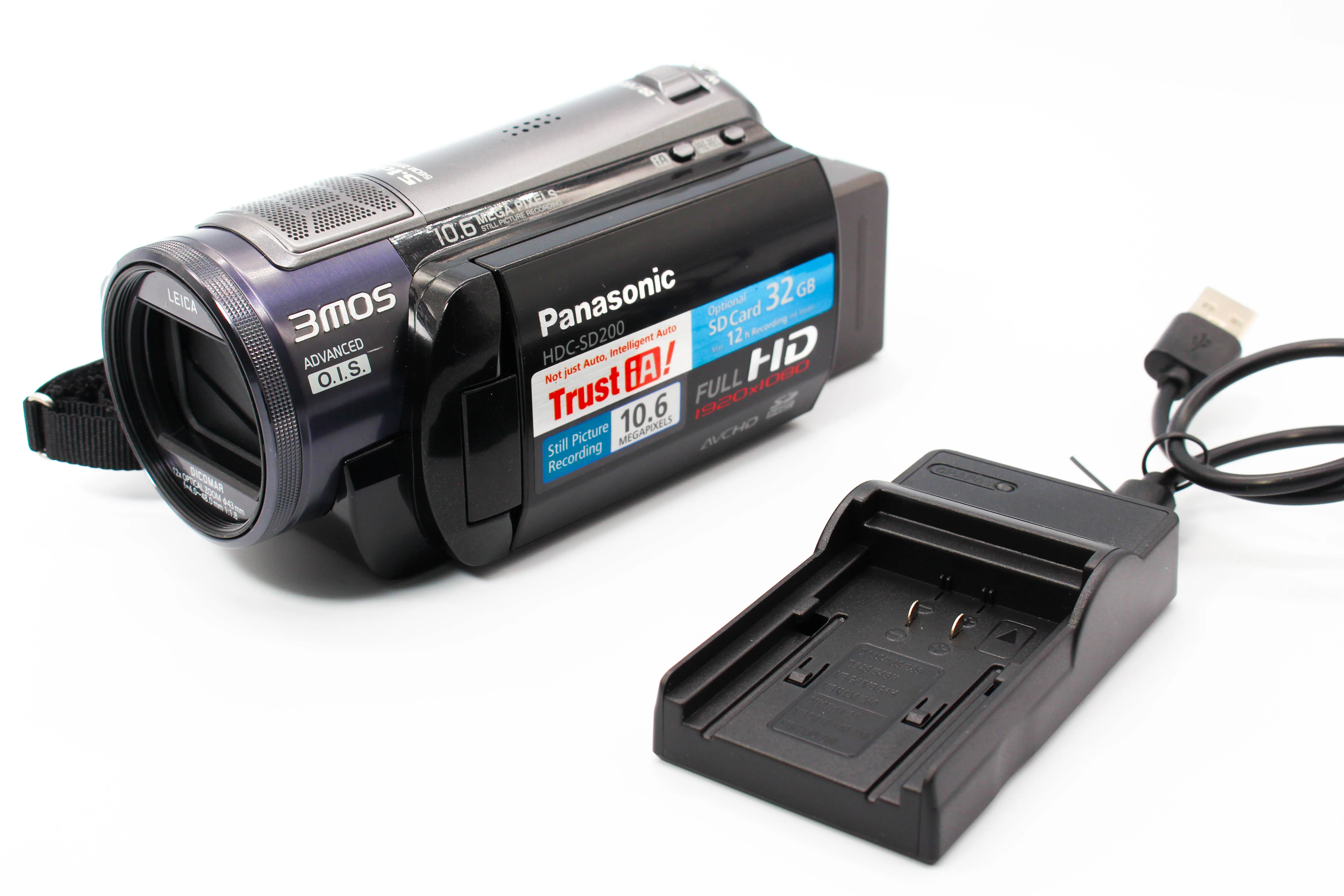 Panasonic HDC-SD200 SD Card Digital Video Camcorder - Tested Bundle Excellent - Image 2