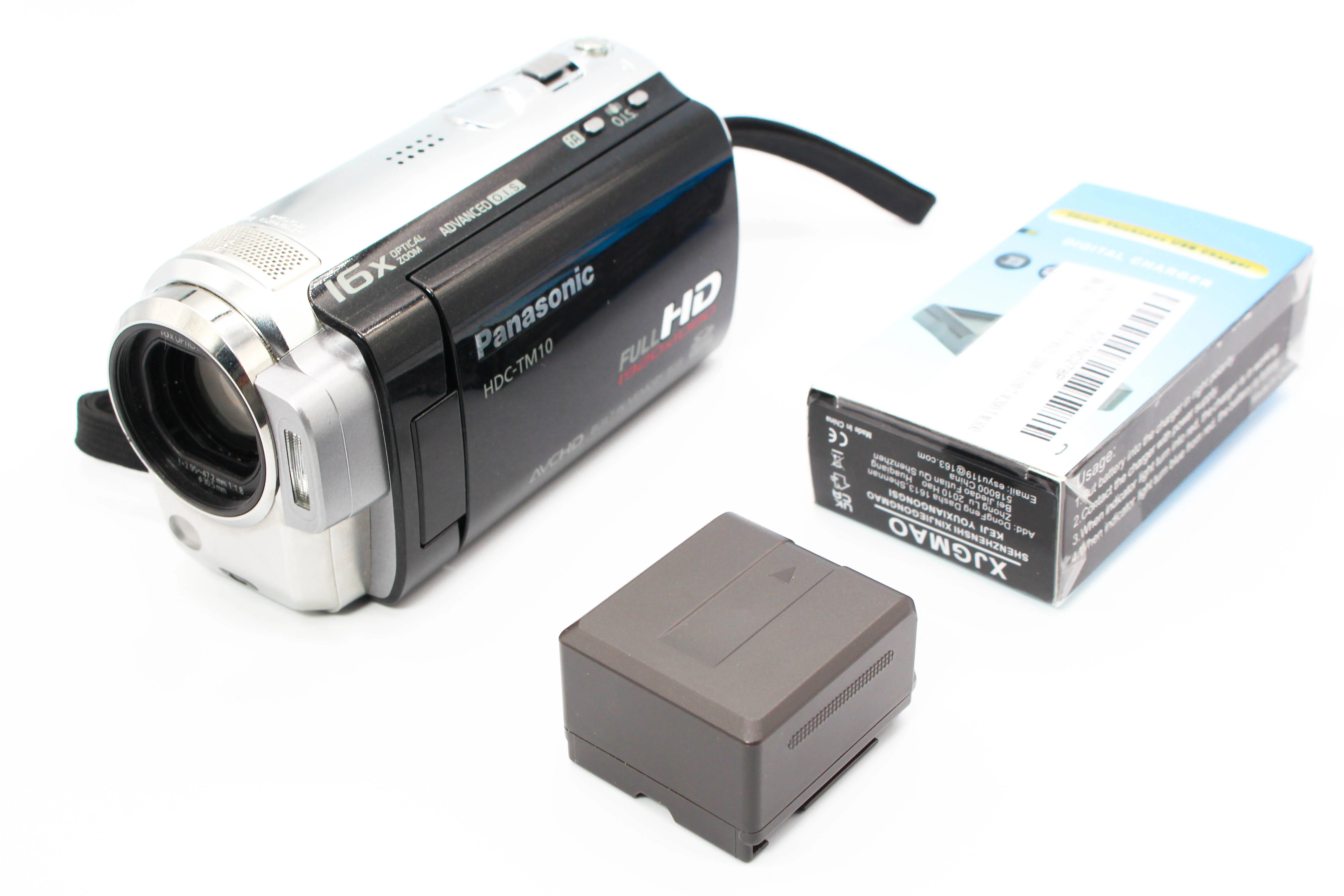 Panasonic HDC-TM10 HD SD Card Digital Video Camcorder - Tested Bundle Excellent - Image 2