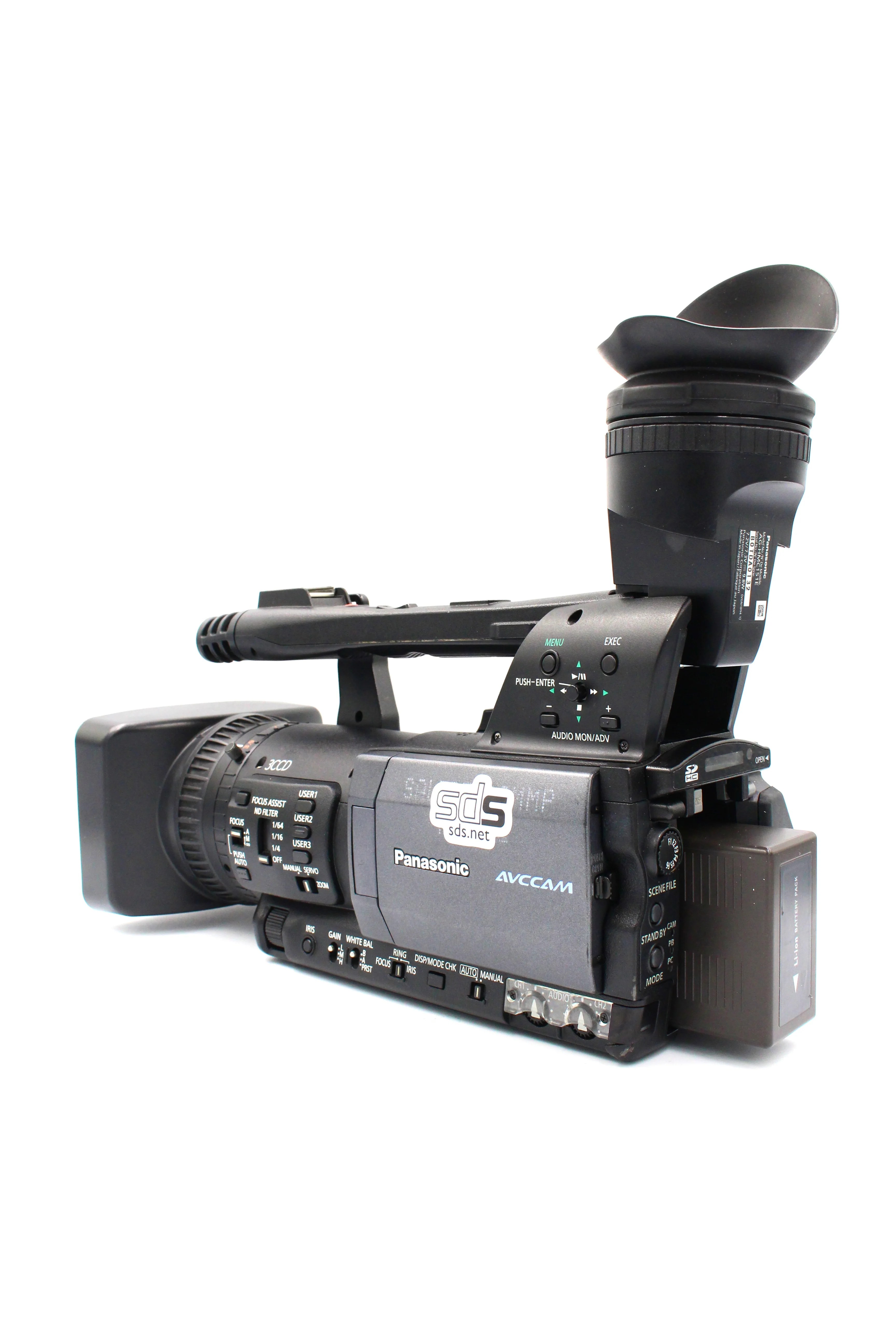 Panasonic AG-HMC151E HMC 150 Digital Video Camcorder Camera - Image 3