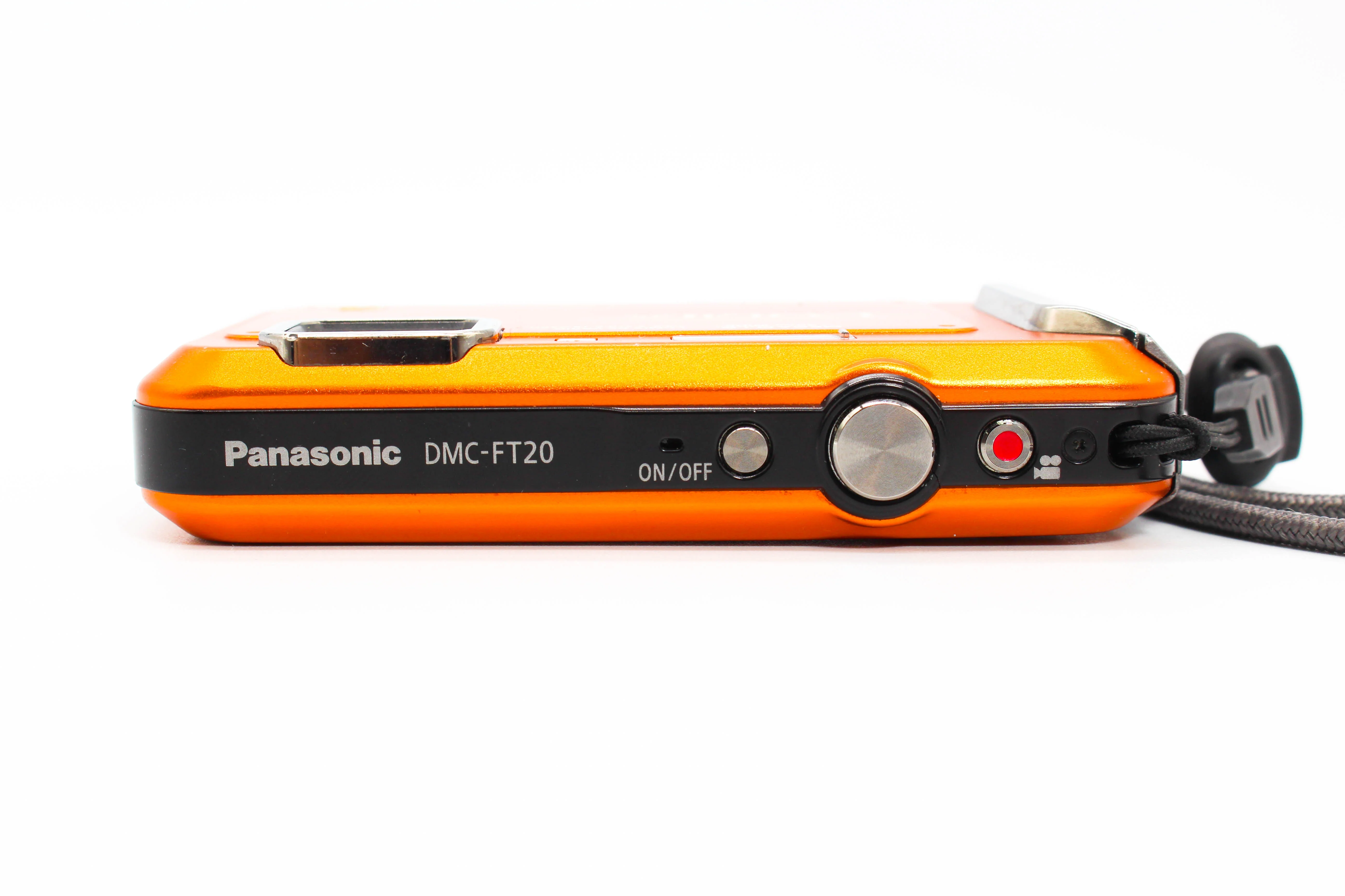 Panasonic Lumix DMC-FT20 Retro Digital Camera Digicam Orange - Tested Bundle Excellent - Image 7