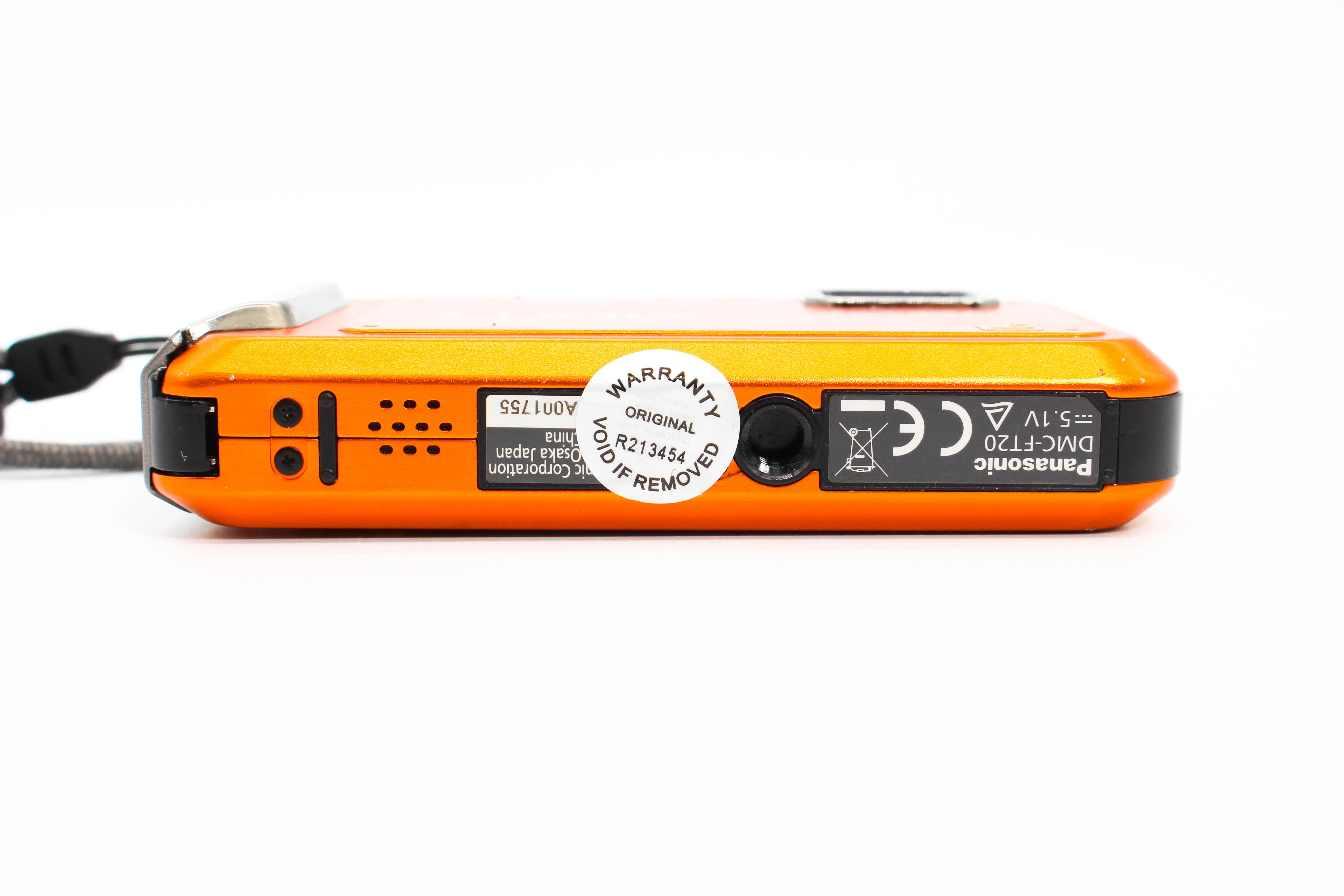 Panasonic Lumix DMC-FT20 Retro Digital Camera Digicam Orange - Tested Bundle Excellent - Image 8