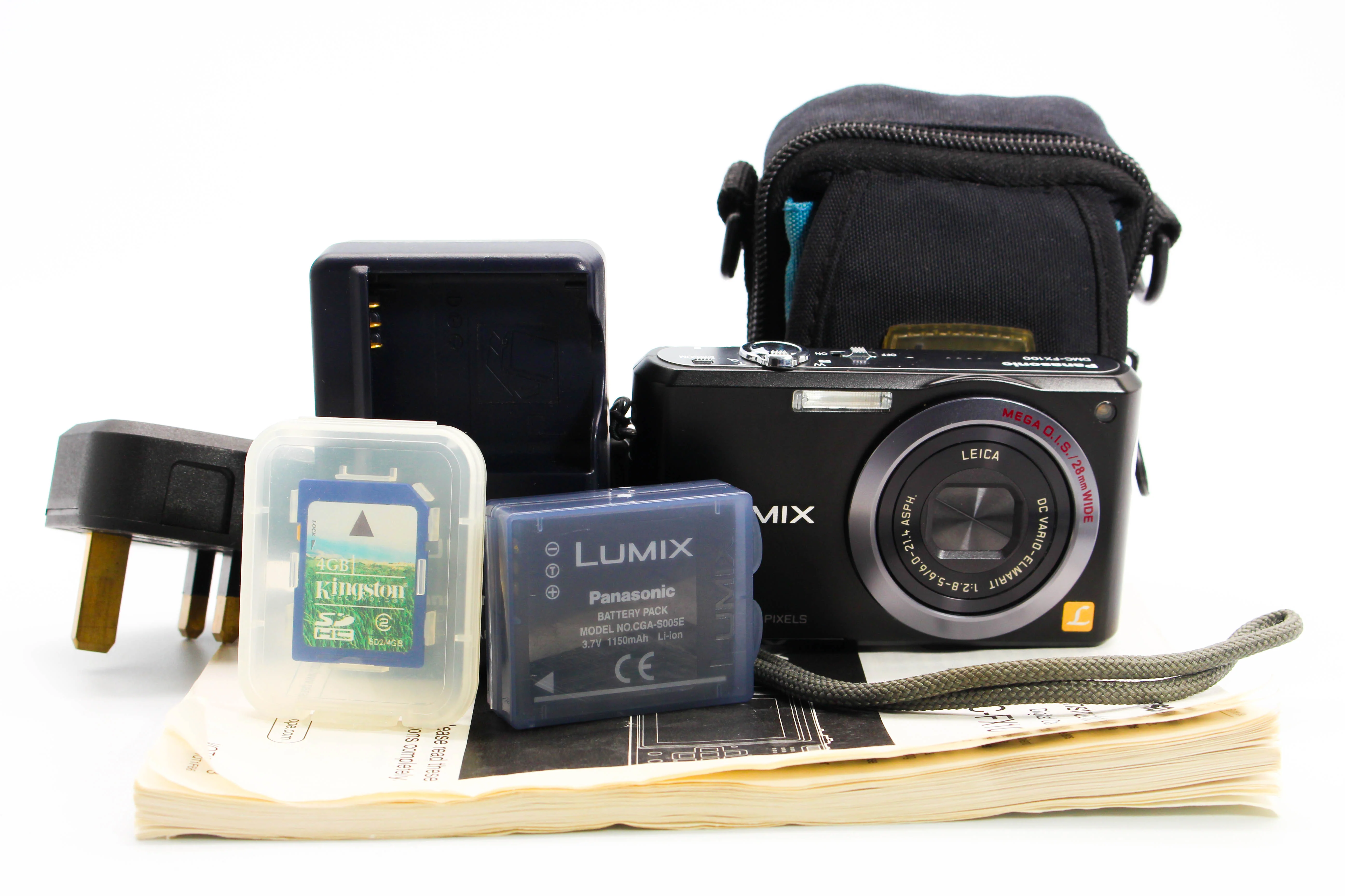 Panasonic Lumix DMC-FX100 SD Card Retro Photo Video Digital Camera Digicam - Tested Bundle Excellent - Image 2