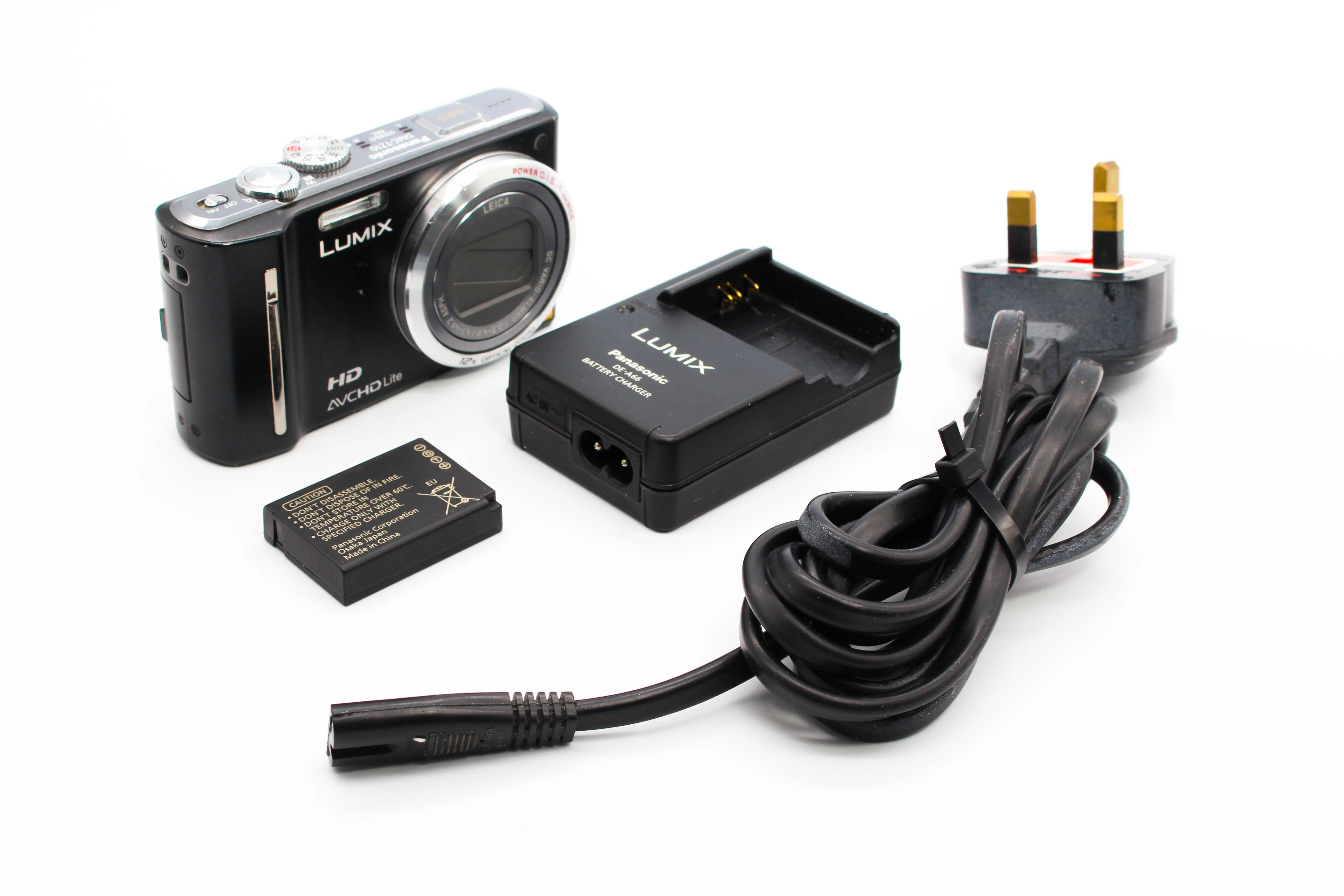 Panasonic Lumix DMC-TZ10 Digital Photo Digital Camera Digicam - Tested Bundle Good - Image 2
